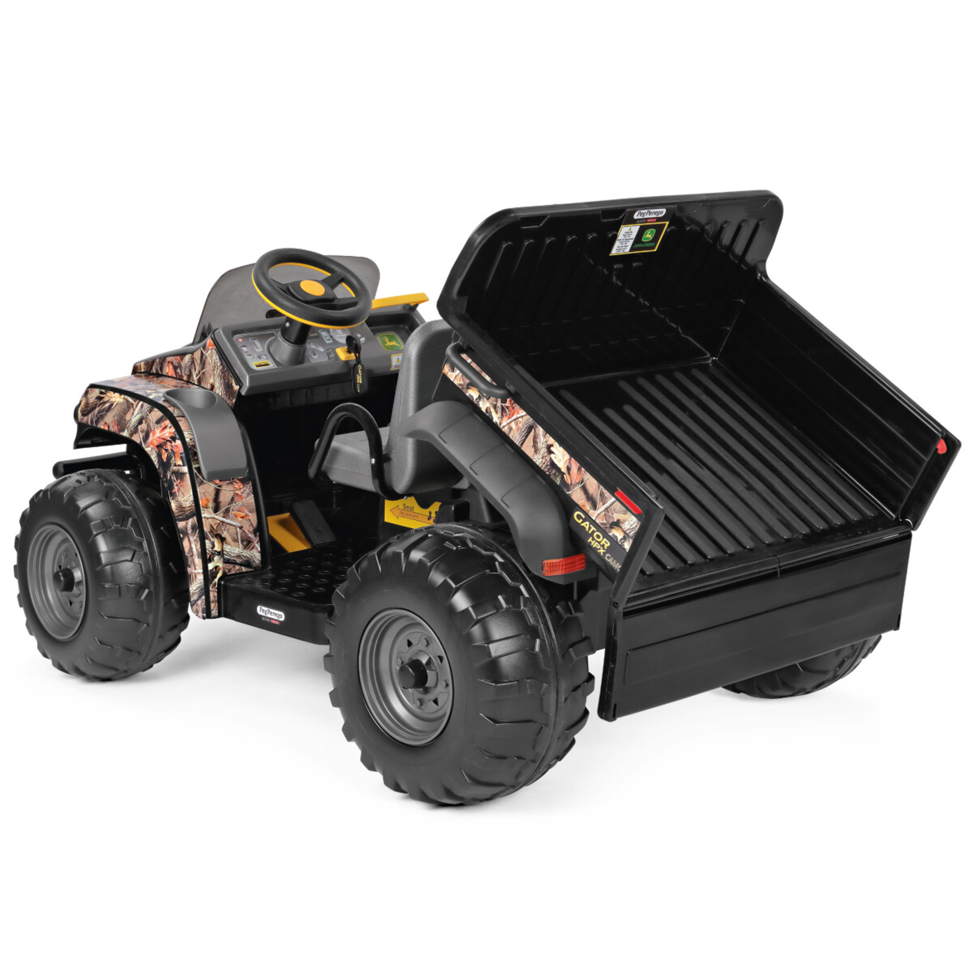 John deere gator hpx camo - utility vehicle a batteria ricaricabile da 12v-150wh. anni 3+ - Peg Perego