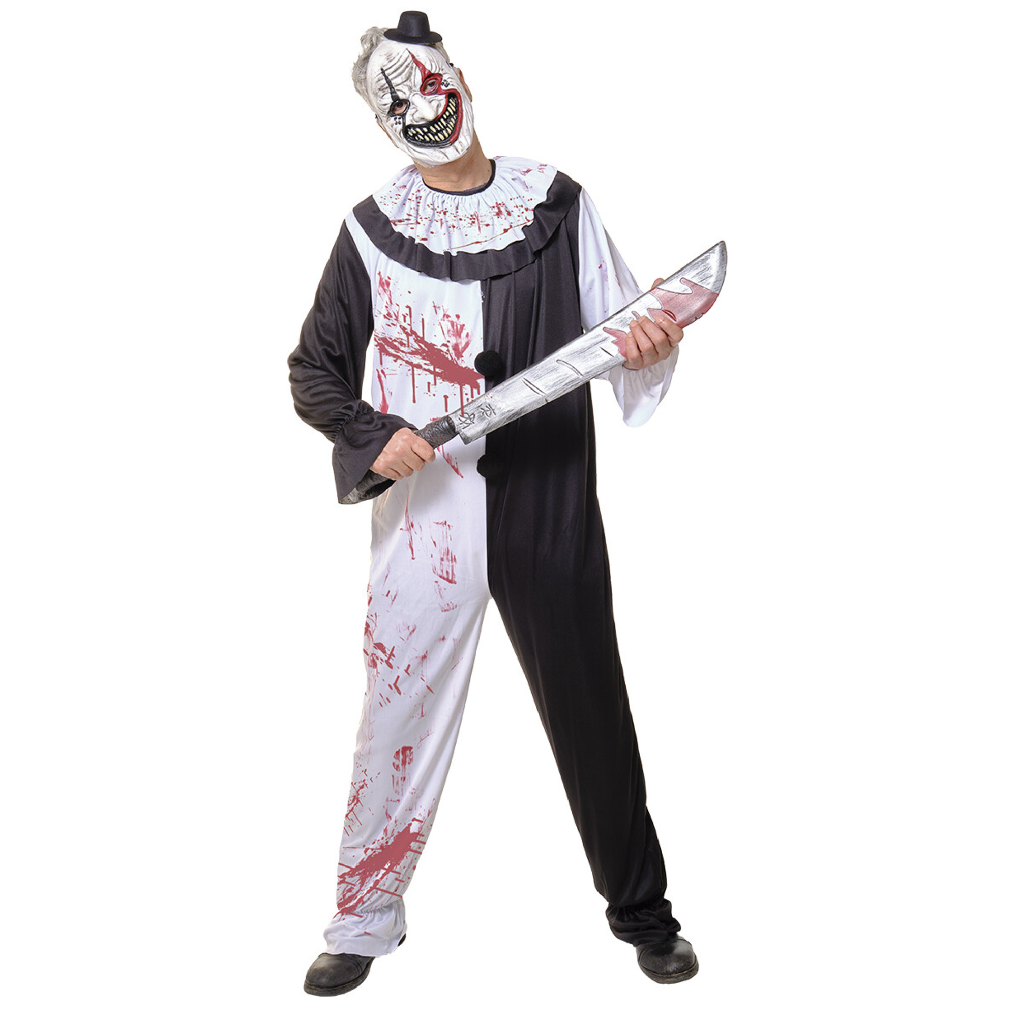 Costume pagliaccio spietato - halloween outfit horror - 