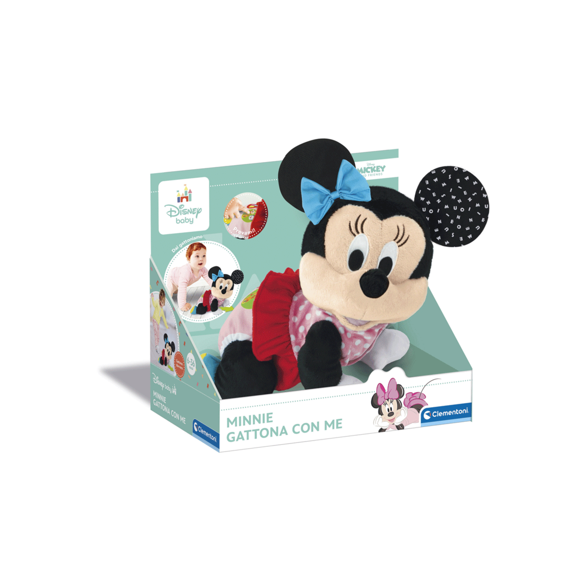 Baby clementoni - disney baby minnie crawling - BABY CLEMENTONI