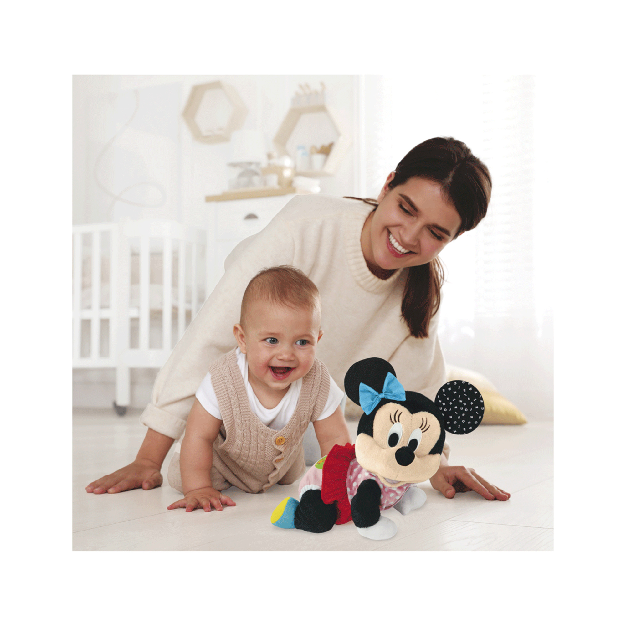 Baby clementoni - disney baby minnie crawling - BABY CLEMENTONI