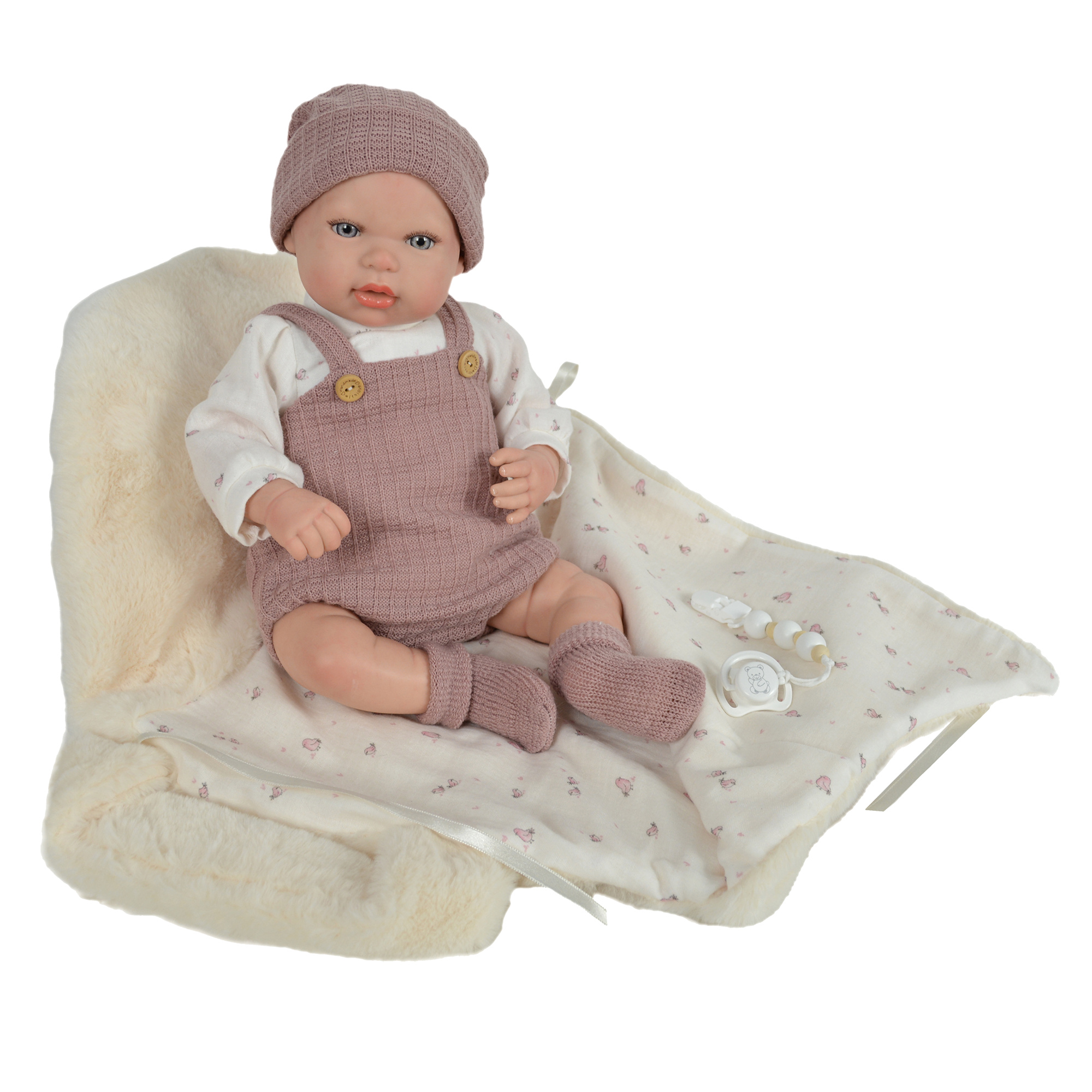 Bambola reborn rosa 45 cm  - love bebé - LOVE BEBÈ