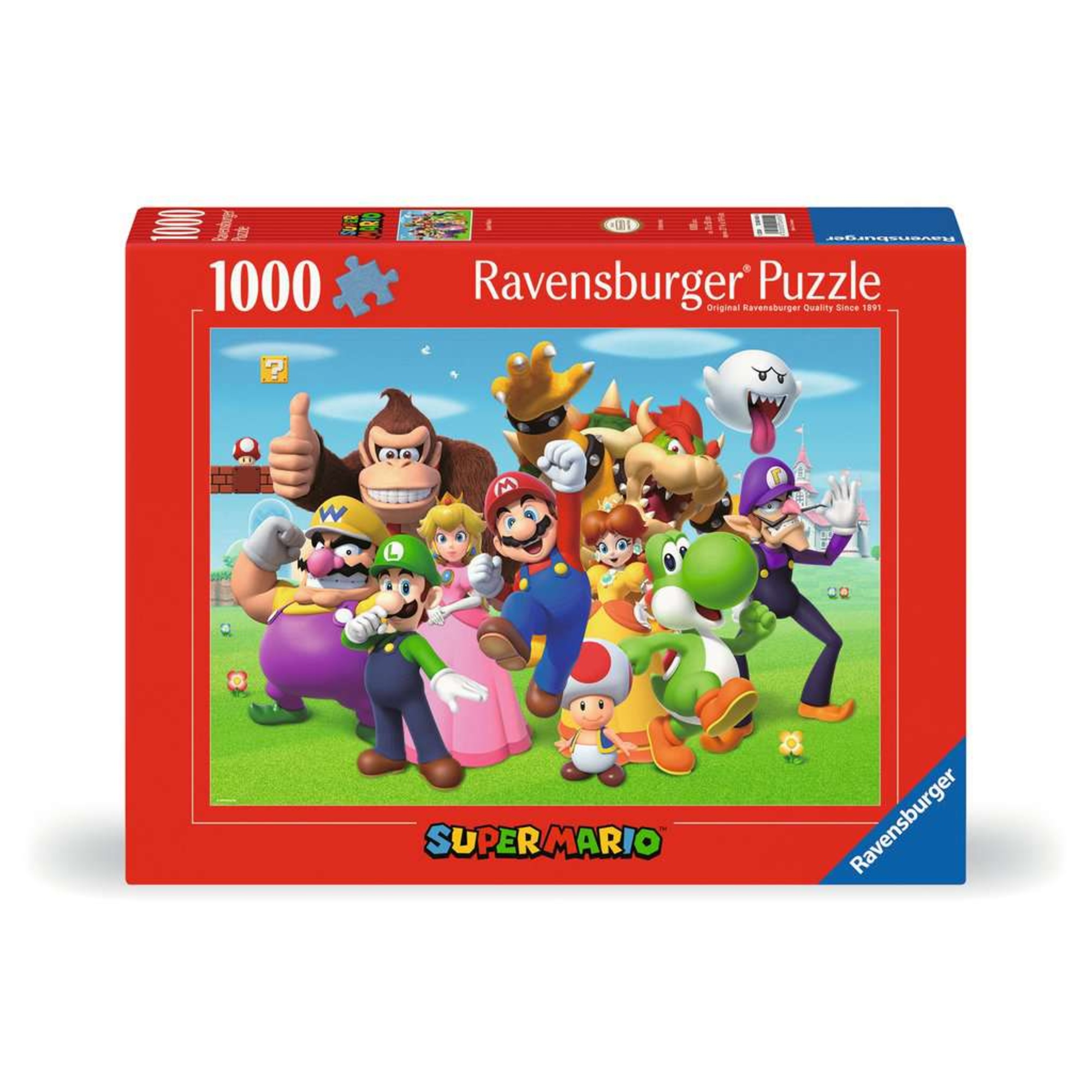 Puzzle ravensburger 1000 pezzi super mario - RAVENSBURGER