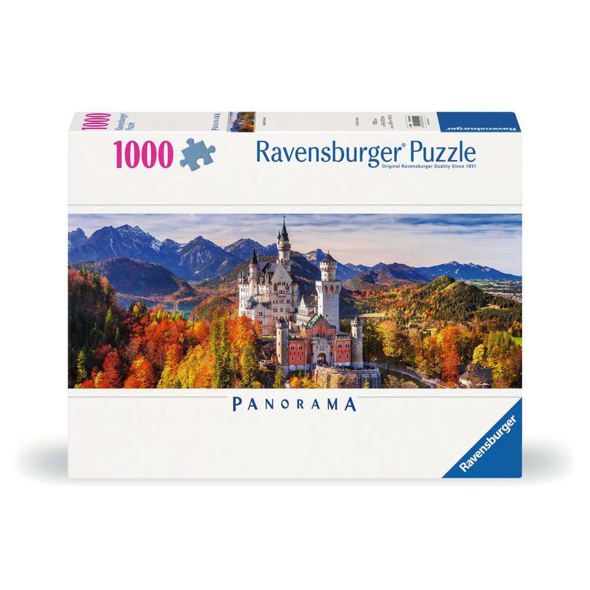 Puzzle 1000 pezzi ravensburger neuschwanstein – paesaggi per adulti 70x50 cm - RAVENSBURGER