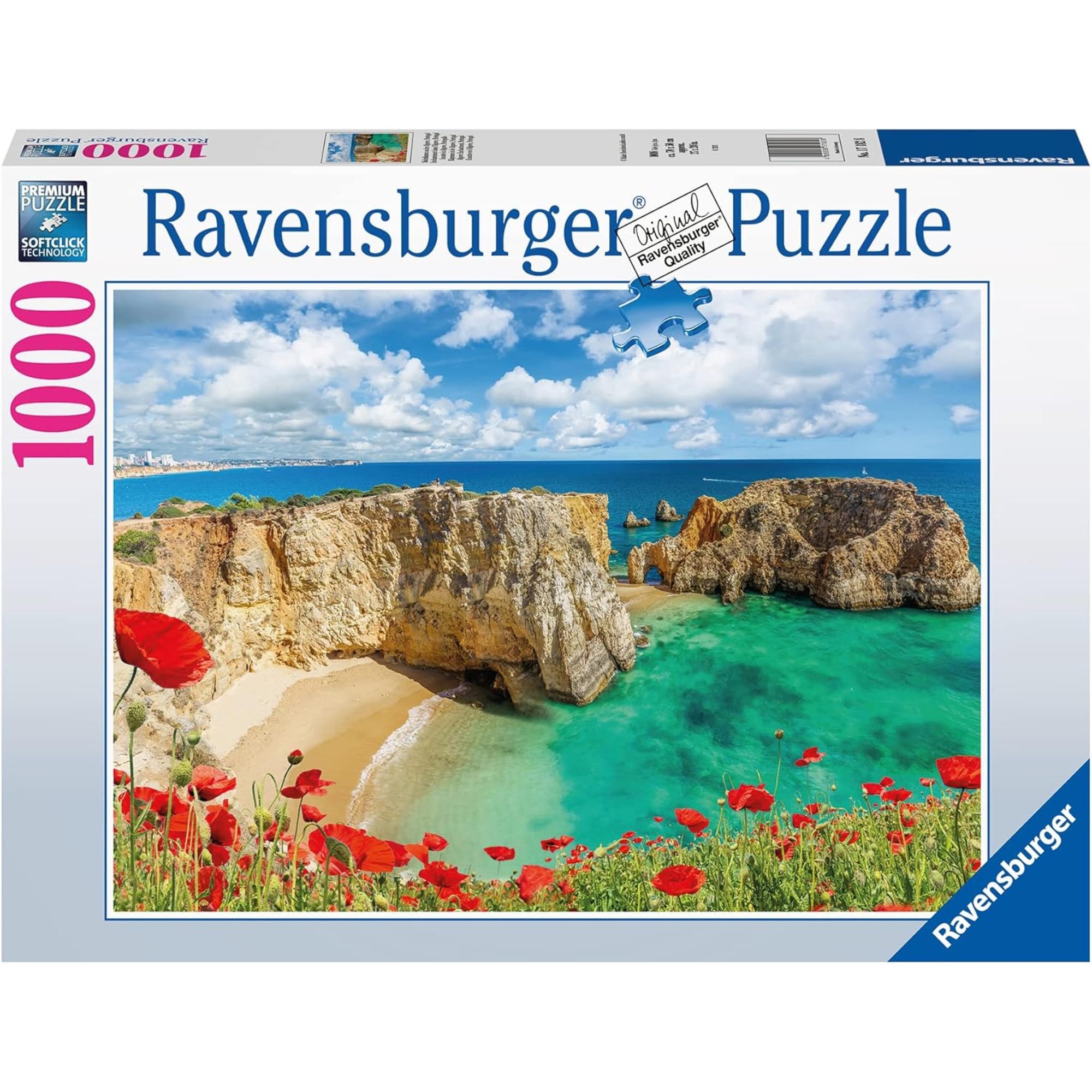 Puzzle 1000 pezzi algarve - puzzle ravensburger per adulti e bambini - RAVENSBURGER