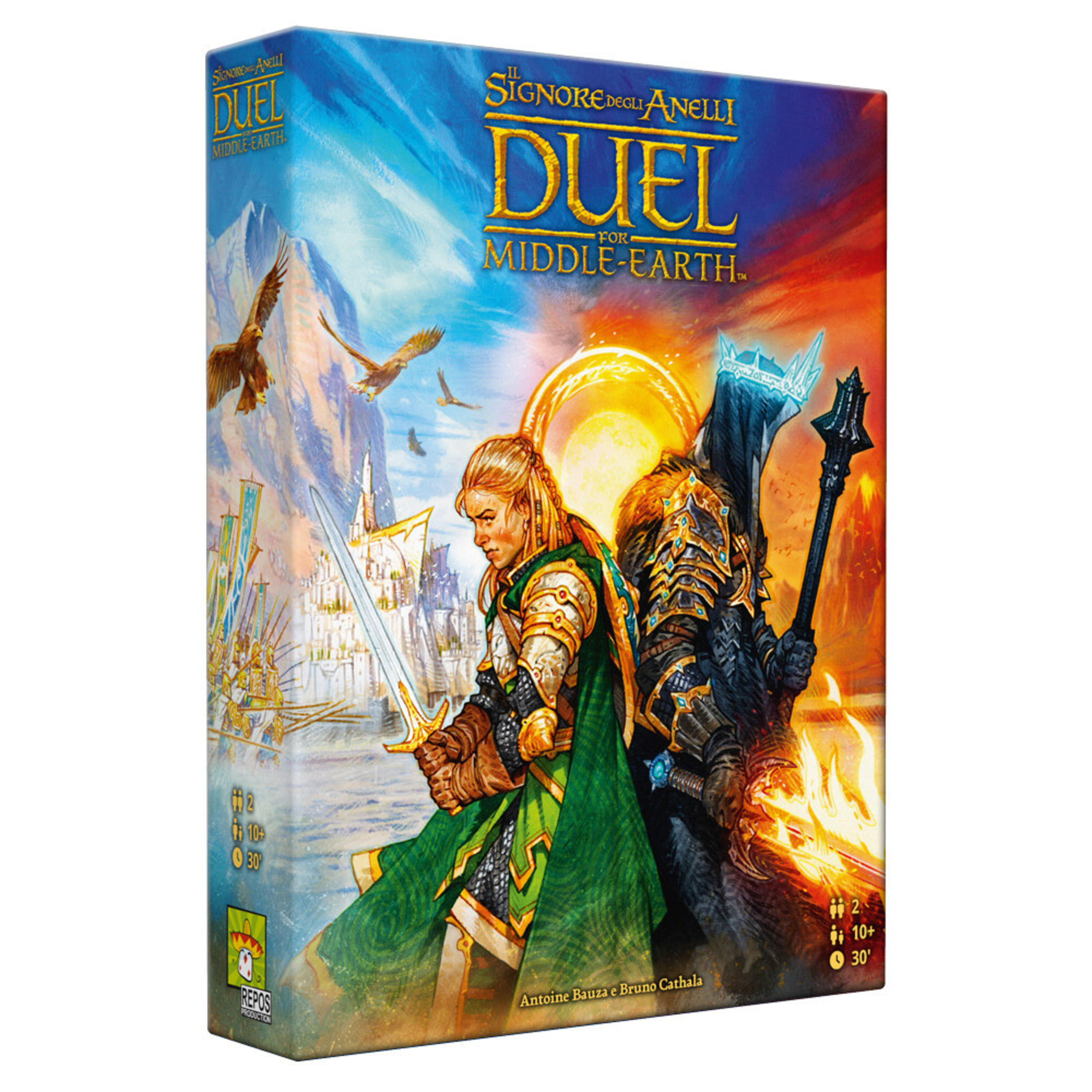 Il signore degli anelli: duel for middle-earth - gioco da tavolo - asmodee - ASMODEE