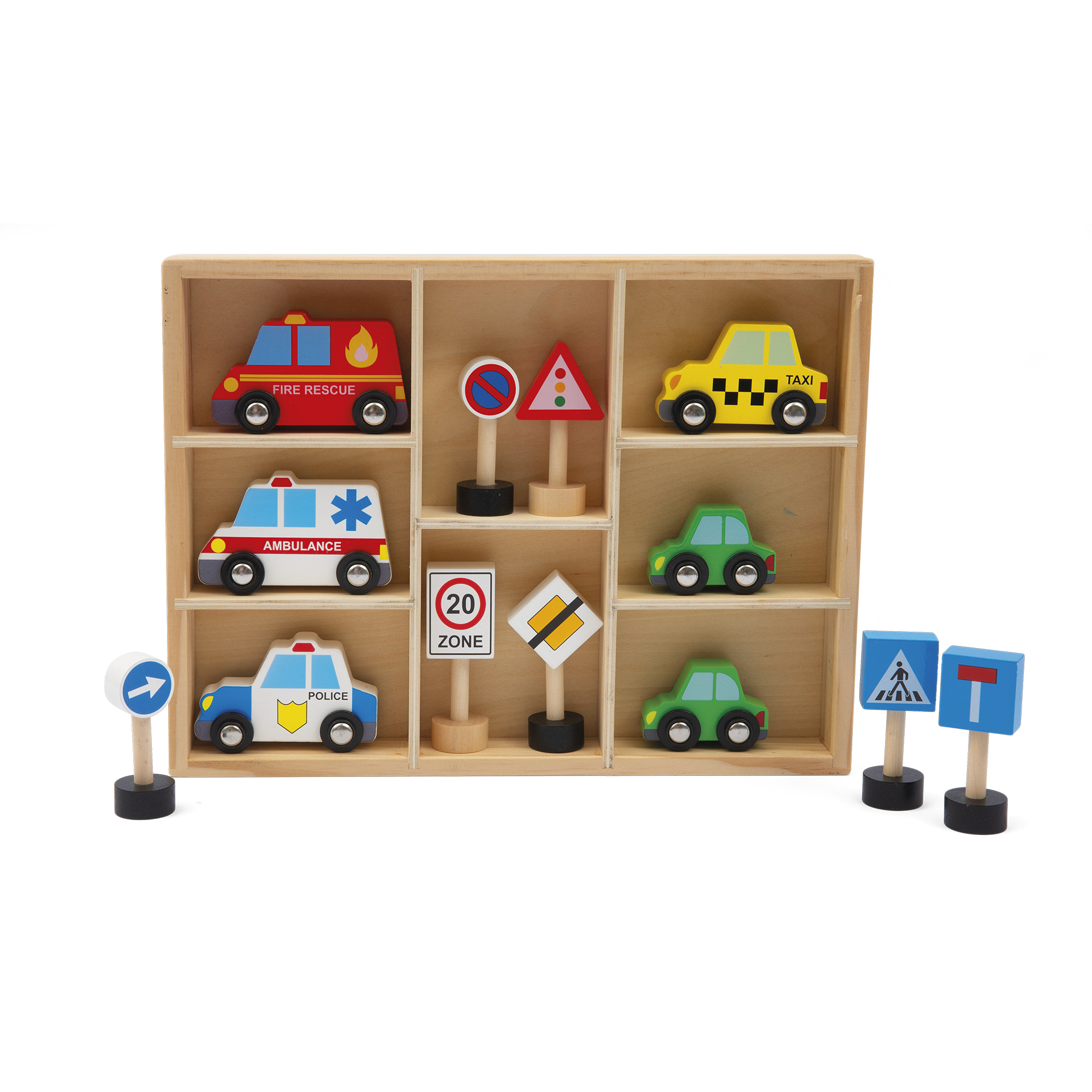 Set veicoli - WOOD N'PLAY