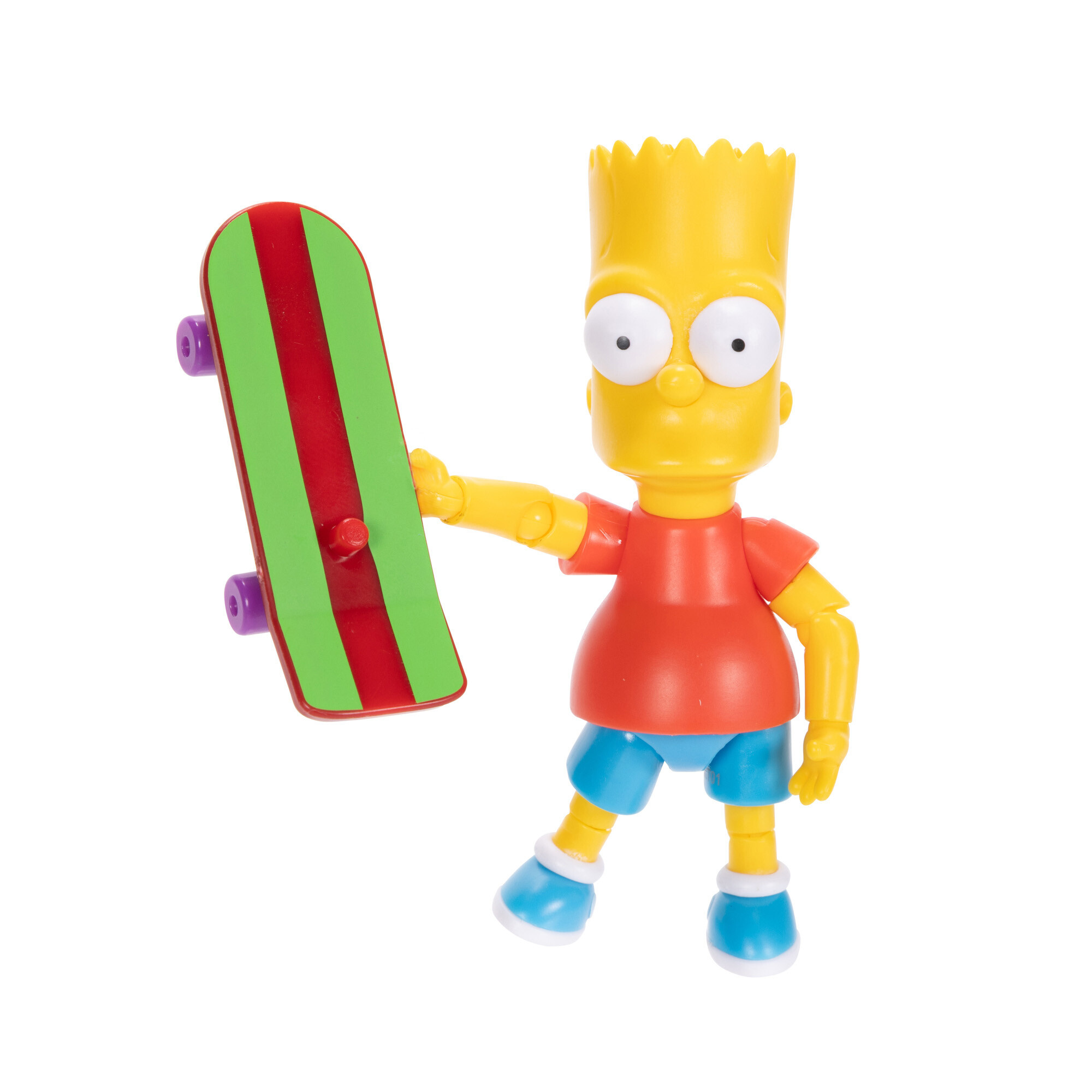 The simpsons - action figure di bart articolata, scala 10 cm - SIMPSONS