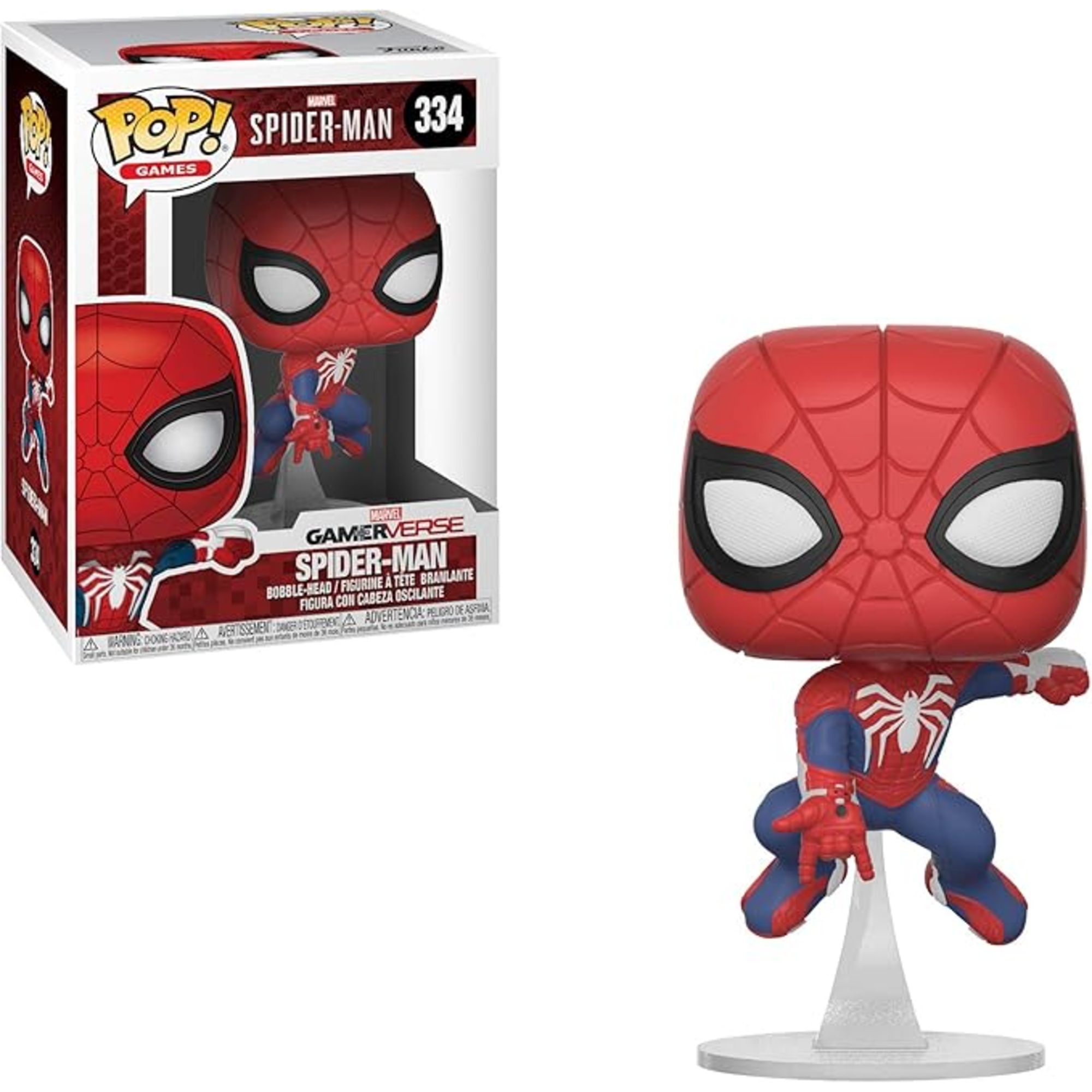 Funko pop - spider-man - gamerverse - 334 - Spiderman