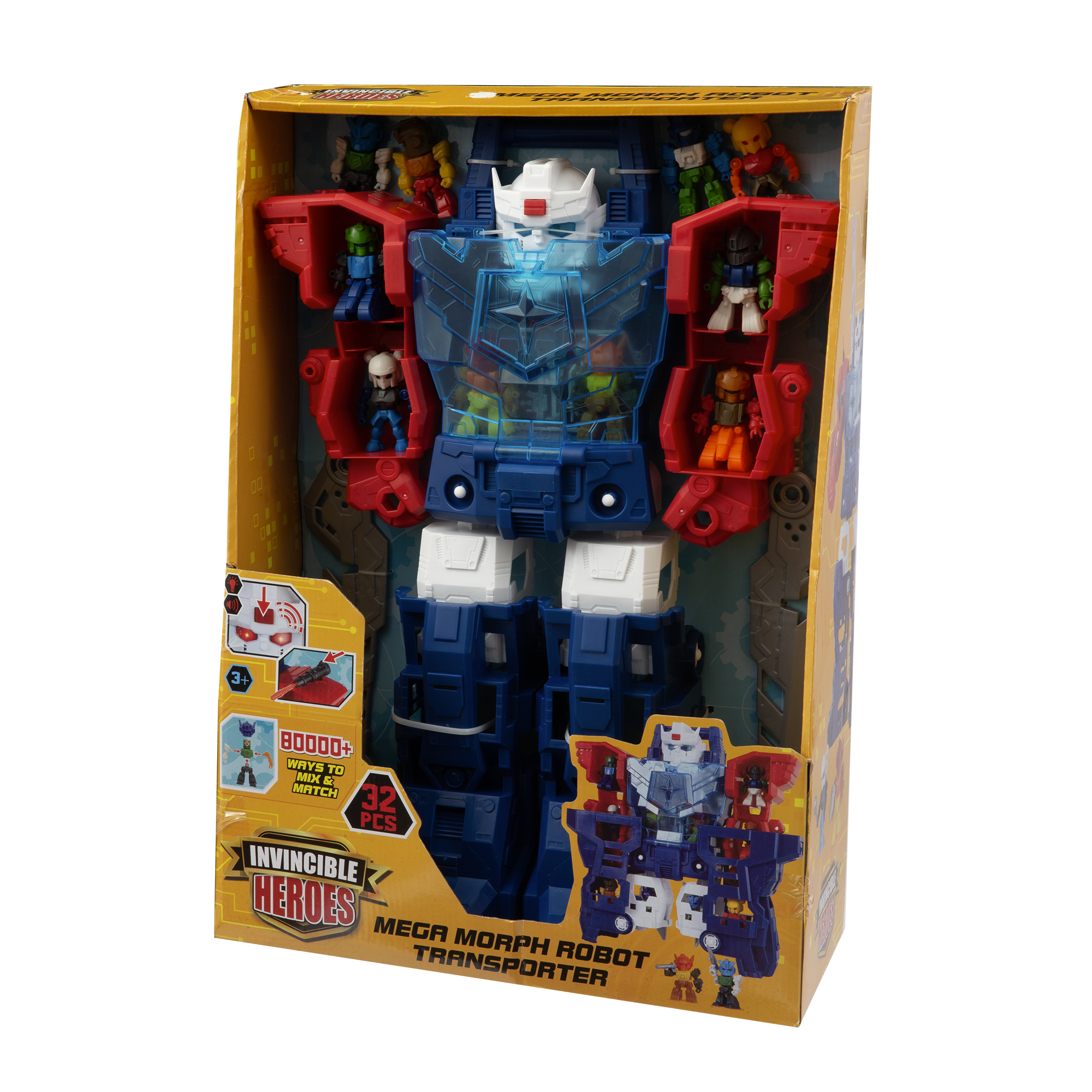 Exobot transformer robot - inclusi 24 soldatini - SUPERSTAR