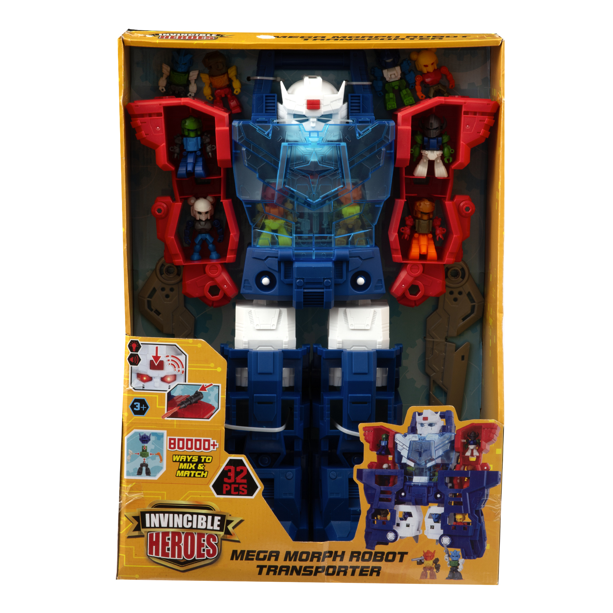 Exobot transformer robot - inclusi 24 soldatini - SUPERSTAR