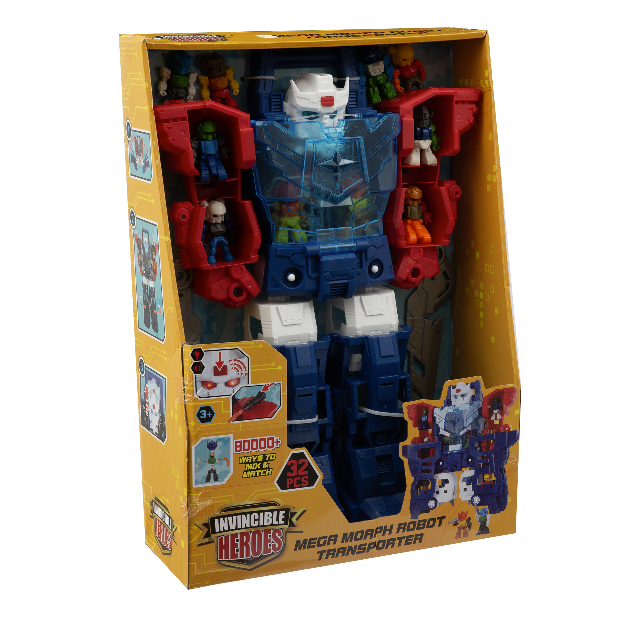 Exobot transformer robot - inclusi 24 soldatini - SUPERSTAR