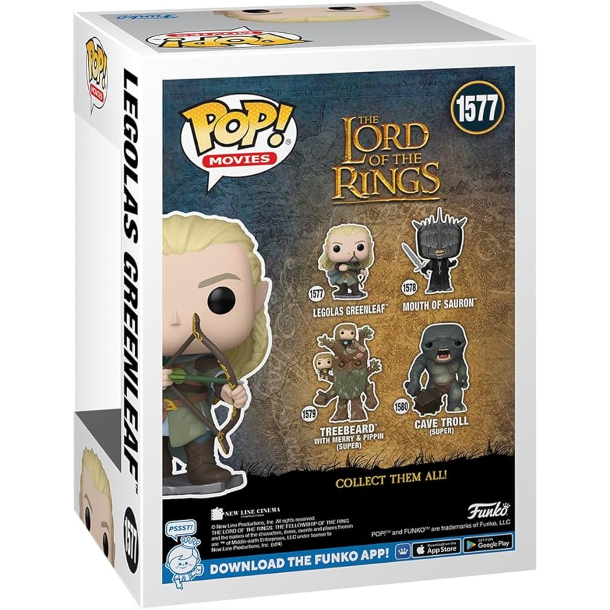 Funko pop - signore degli anelli - legolas - 1577 - SIGNORE DEGLI ANELLI