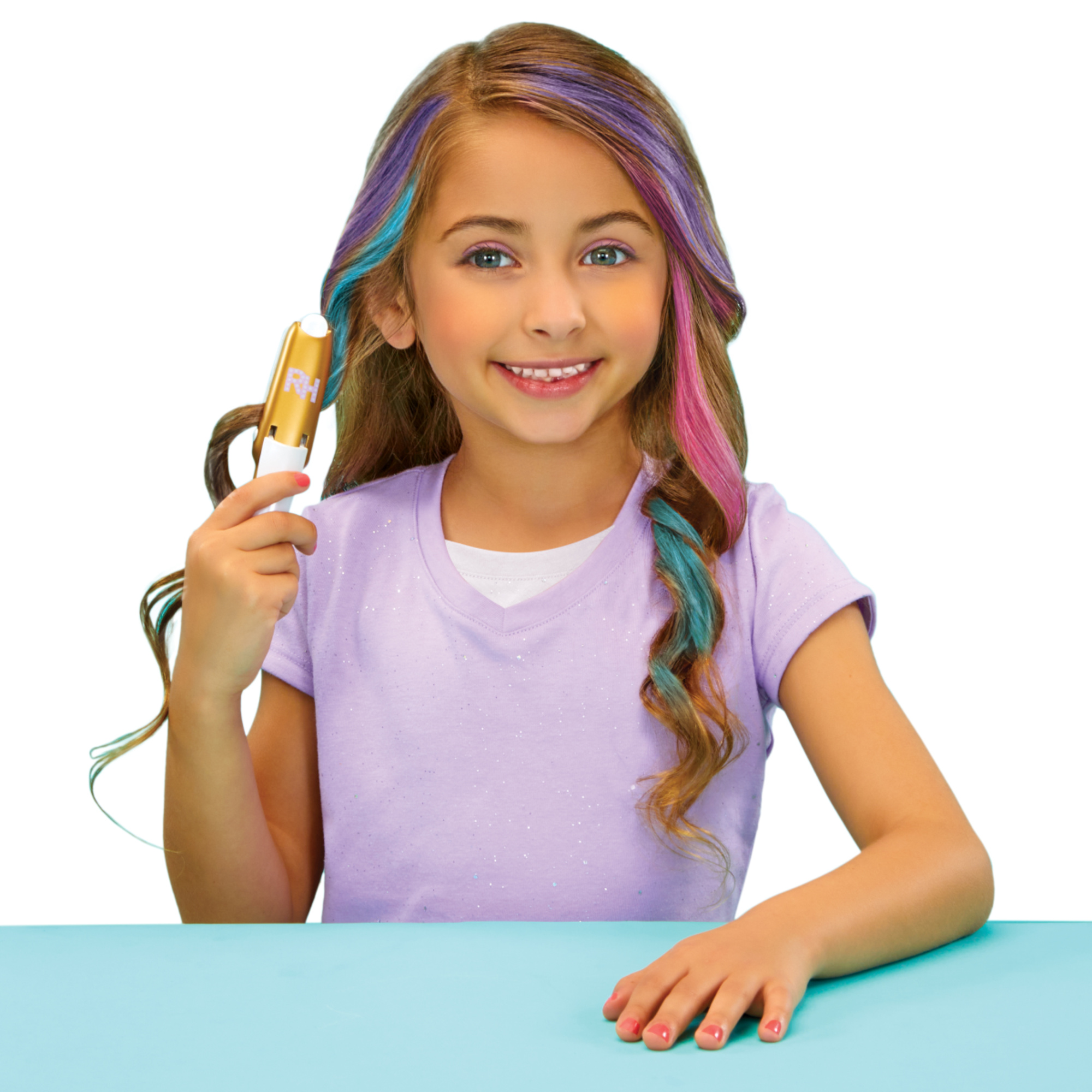 Rainbow high styling head - bella! set gioco 4-in-1 con creme per capelli lavabili, smalto per unghie e accessori per colorare - Rainbow High