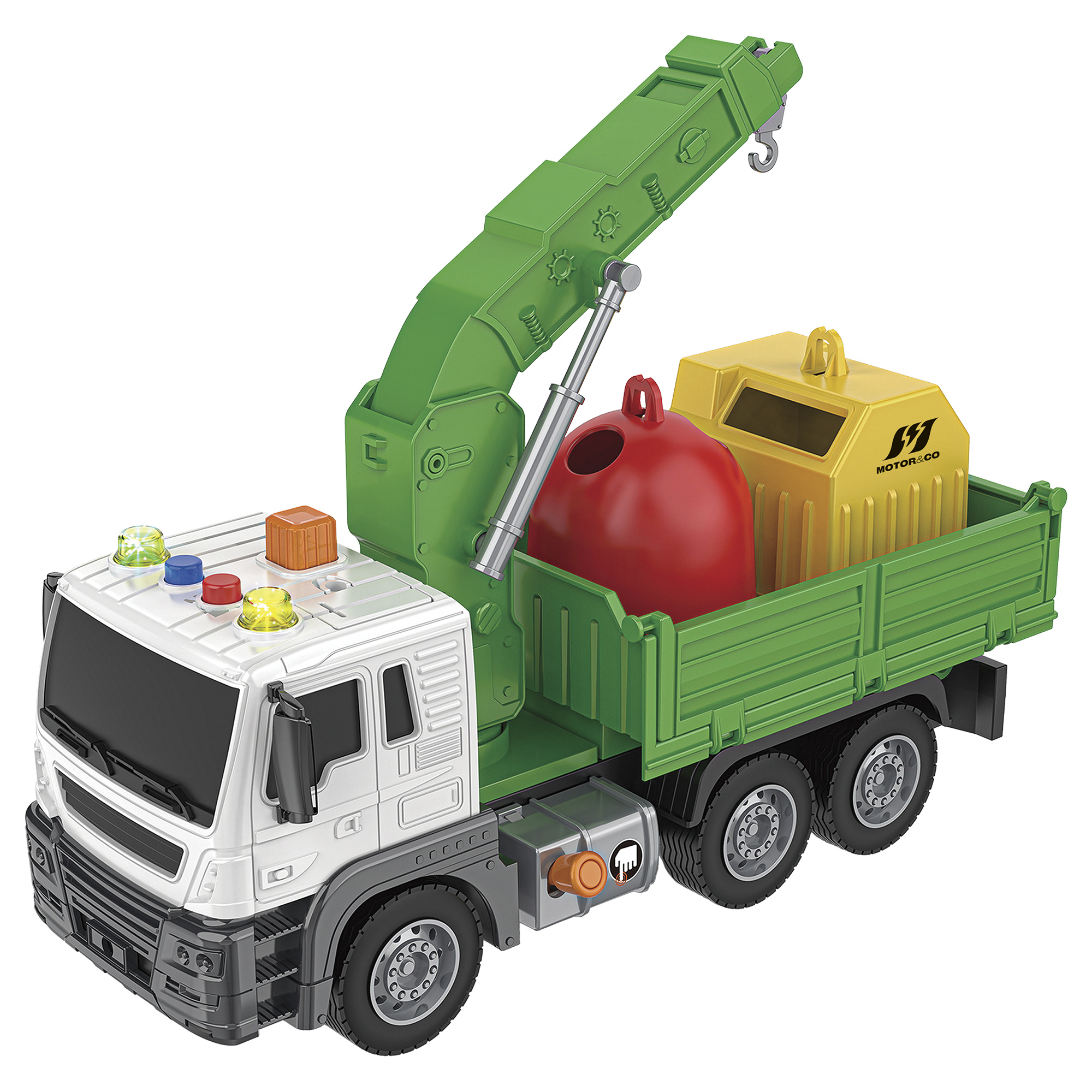 Garbage truck - camioncino dei rifiuti - motor & co - MOTORI & CO