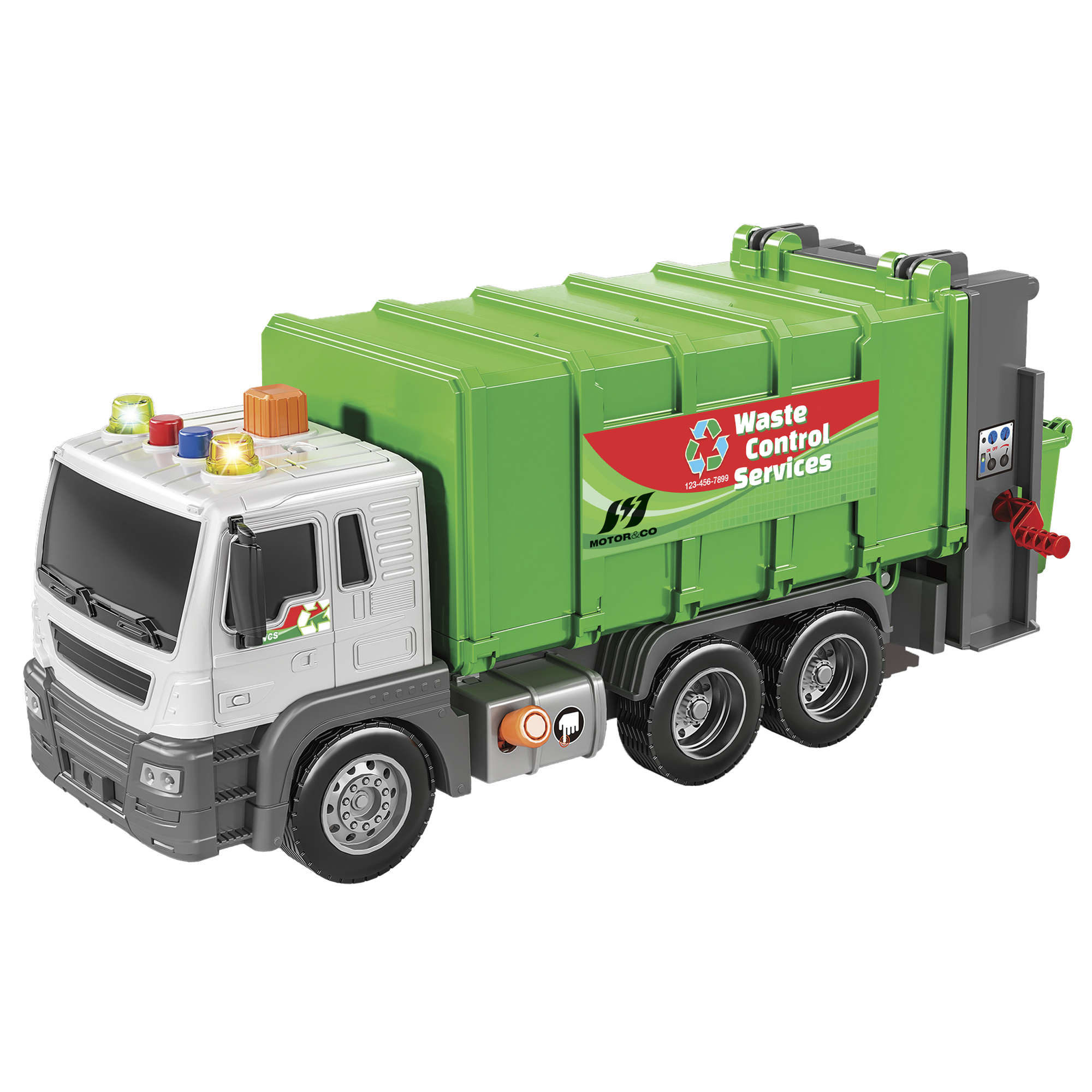 Garbage truck - camioncino dei rifiuti - motor & co - MOTORI & CO