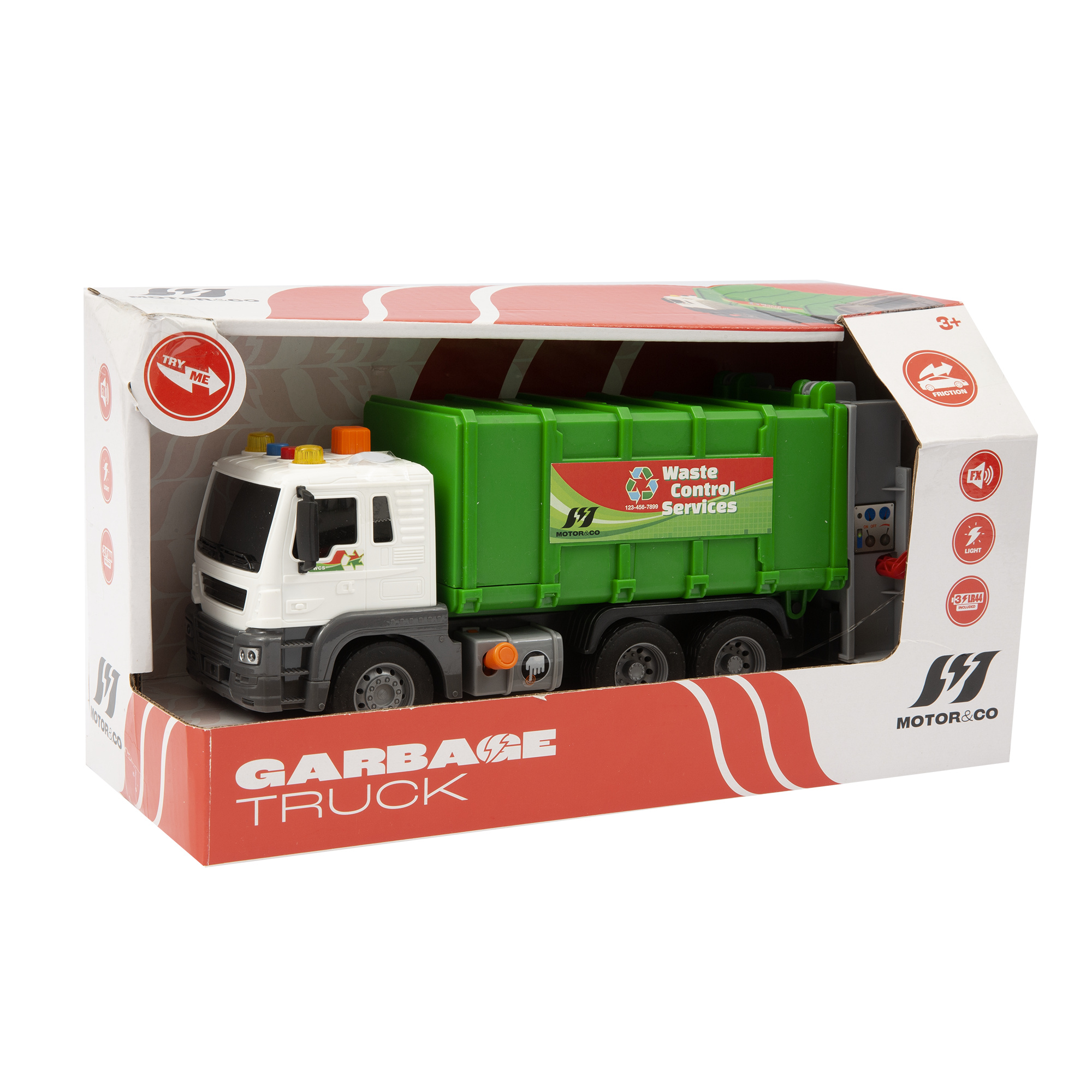 Garbage truck - camioncino dei rifiuti - motor & co - MOTORI & CO