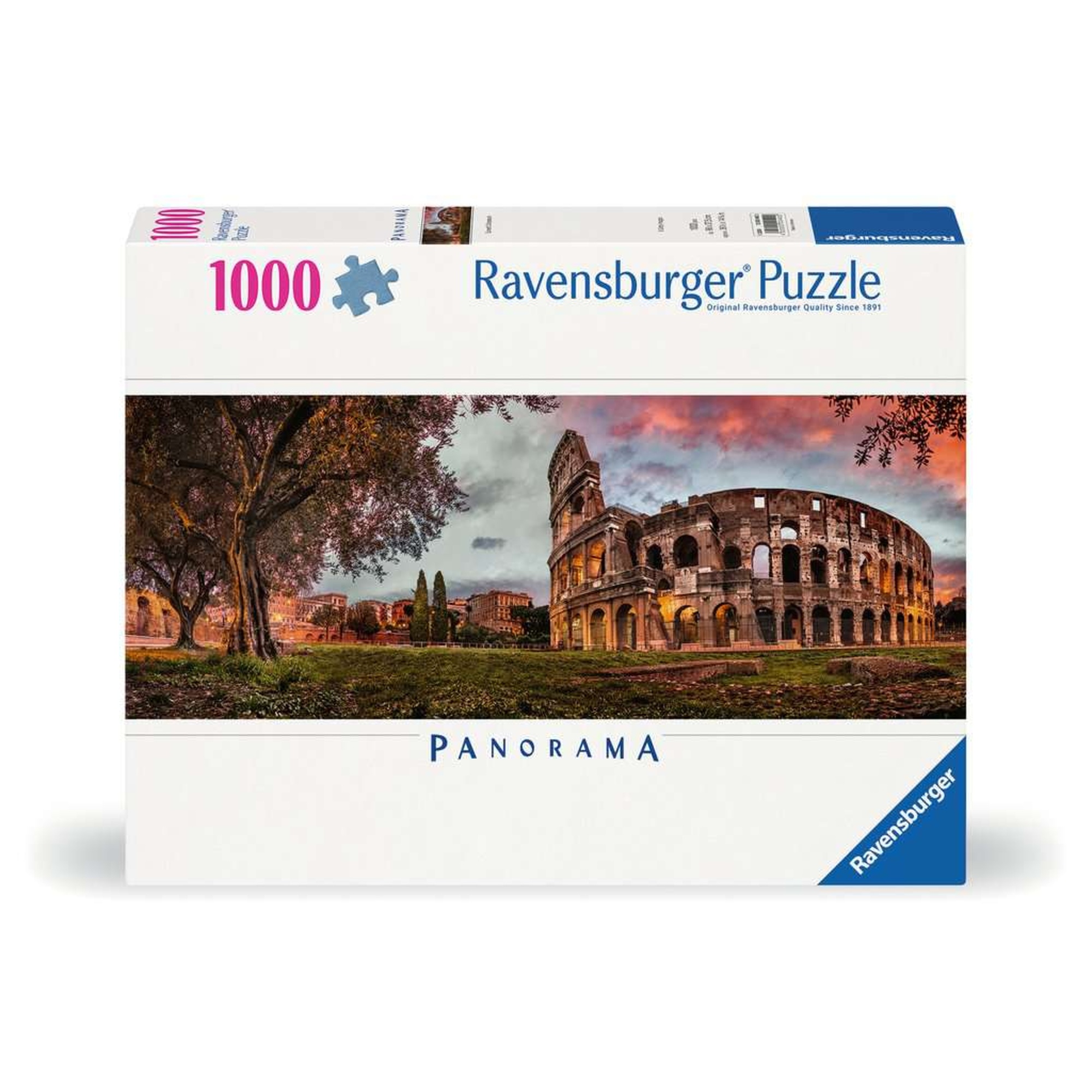 Puzzle ravensburger colosseo al tramonto - 1000 pezzi per adulti - RAVENSBURGER