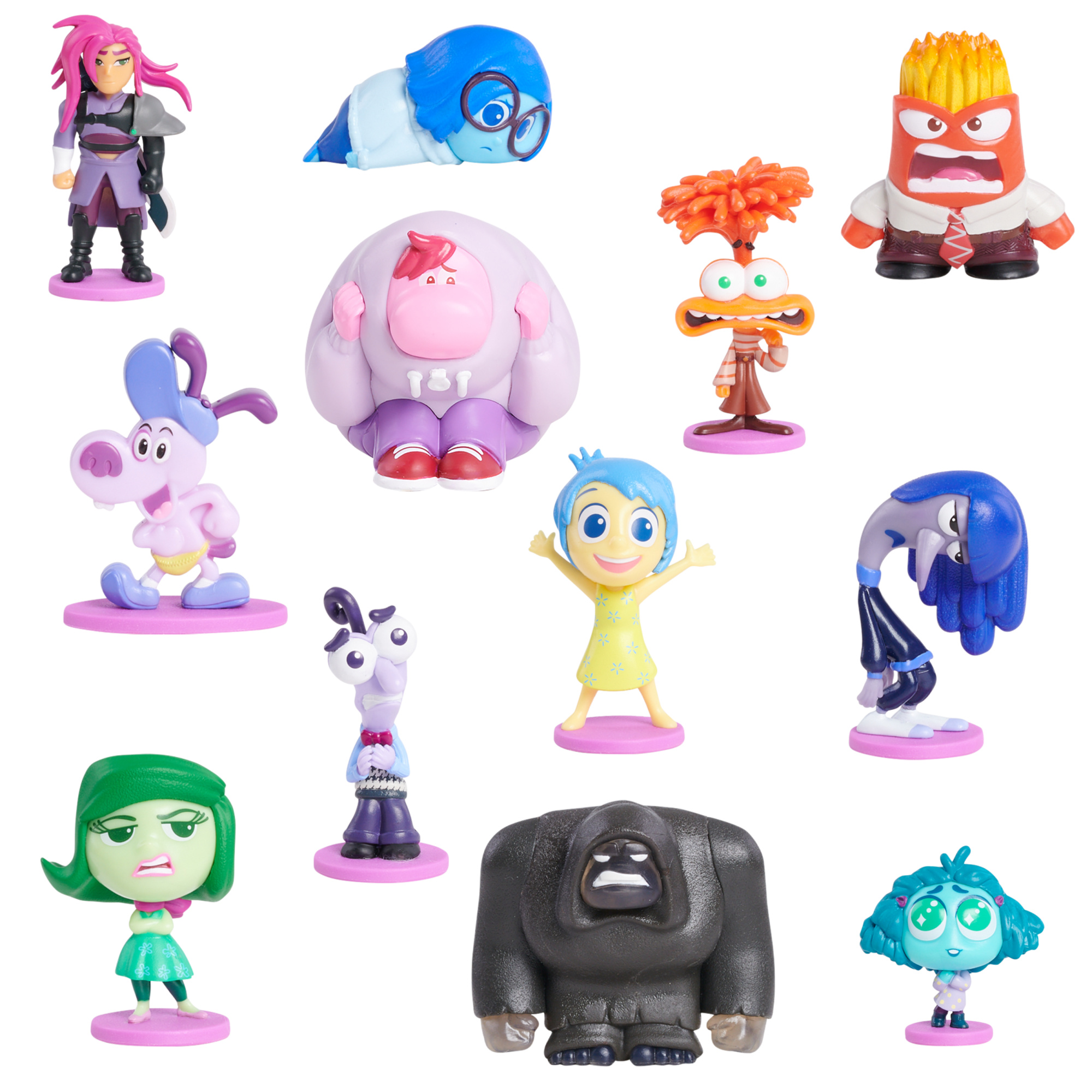 Mini personaggi da collezione assortiti - disney e pixar inside out 2 - personaggio singolo - Disney