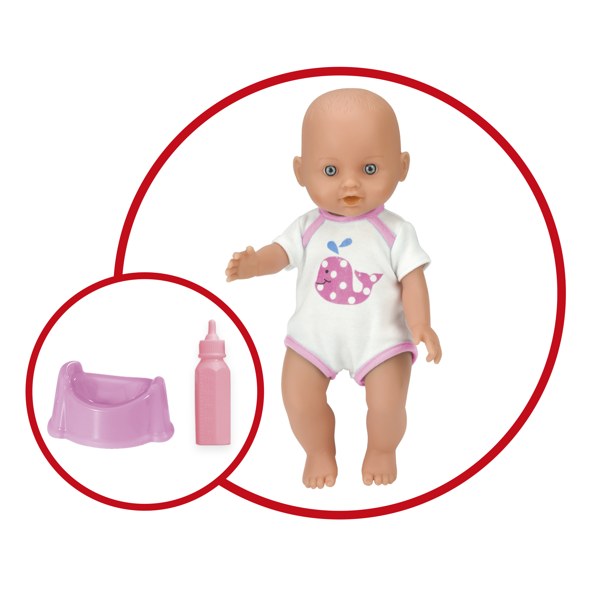 Bambola baby bath  - love bebé - LOVE BEBE'