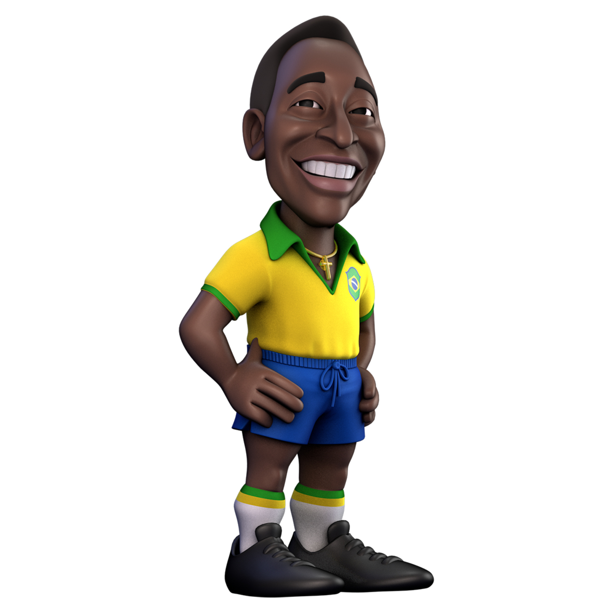 Minix collectible figurines - pele' - brasile - 