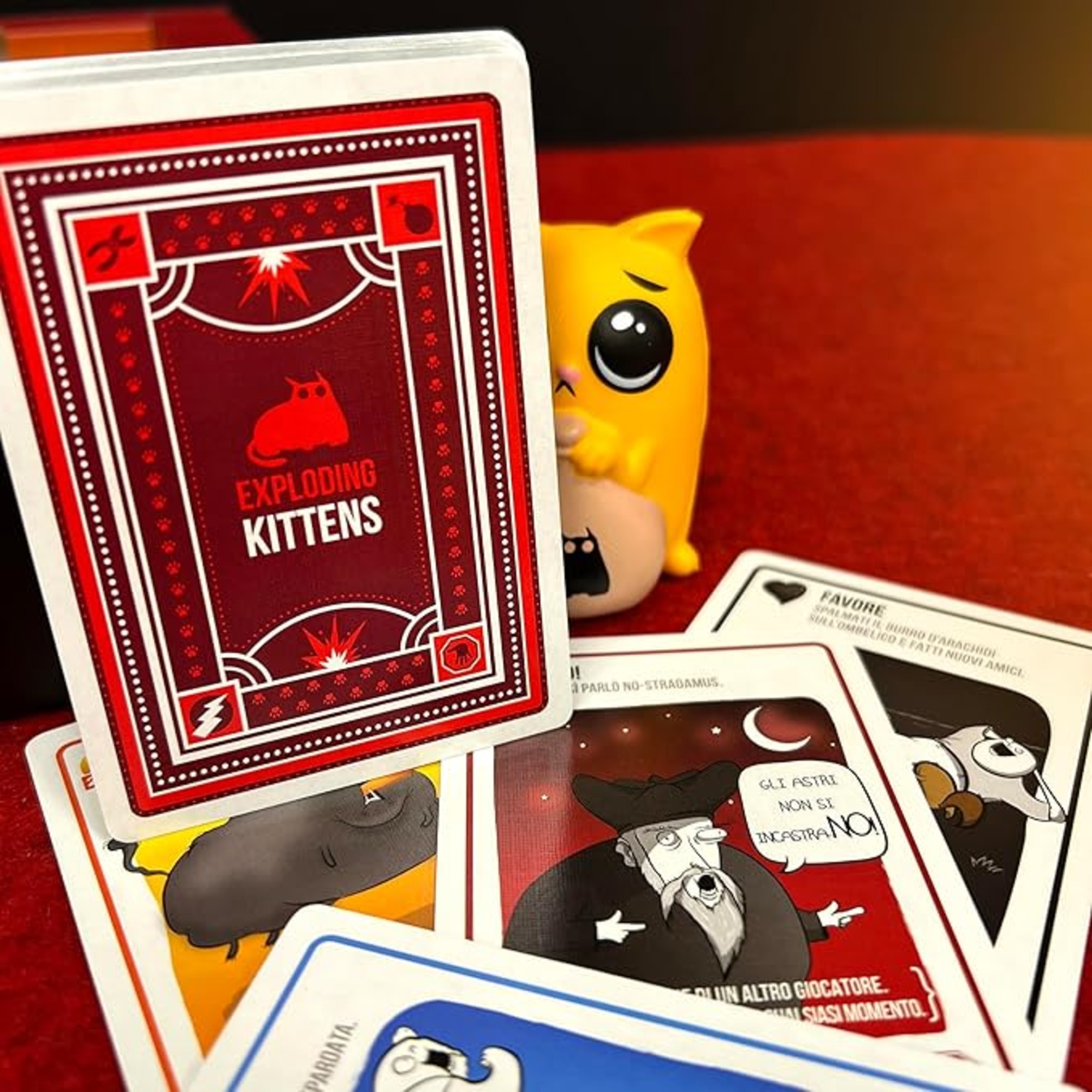 Exploding kittens - edizione ladro di gatti - gioco da tavolo divertente e strategico per 2-5 giocatori - ASMODEE