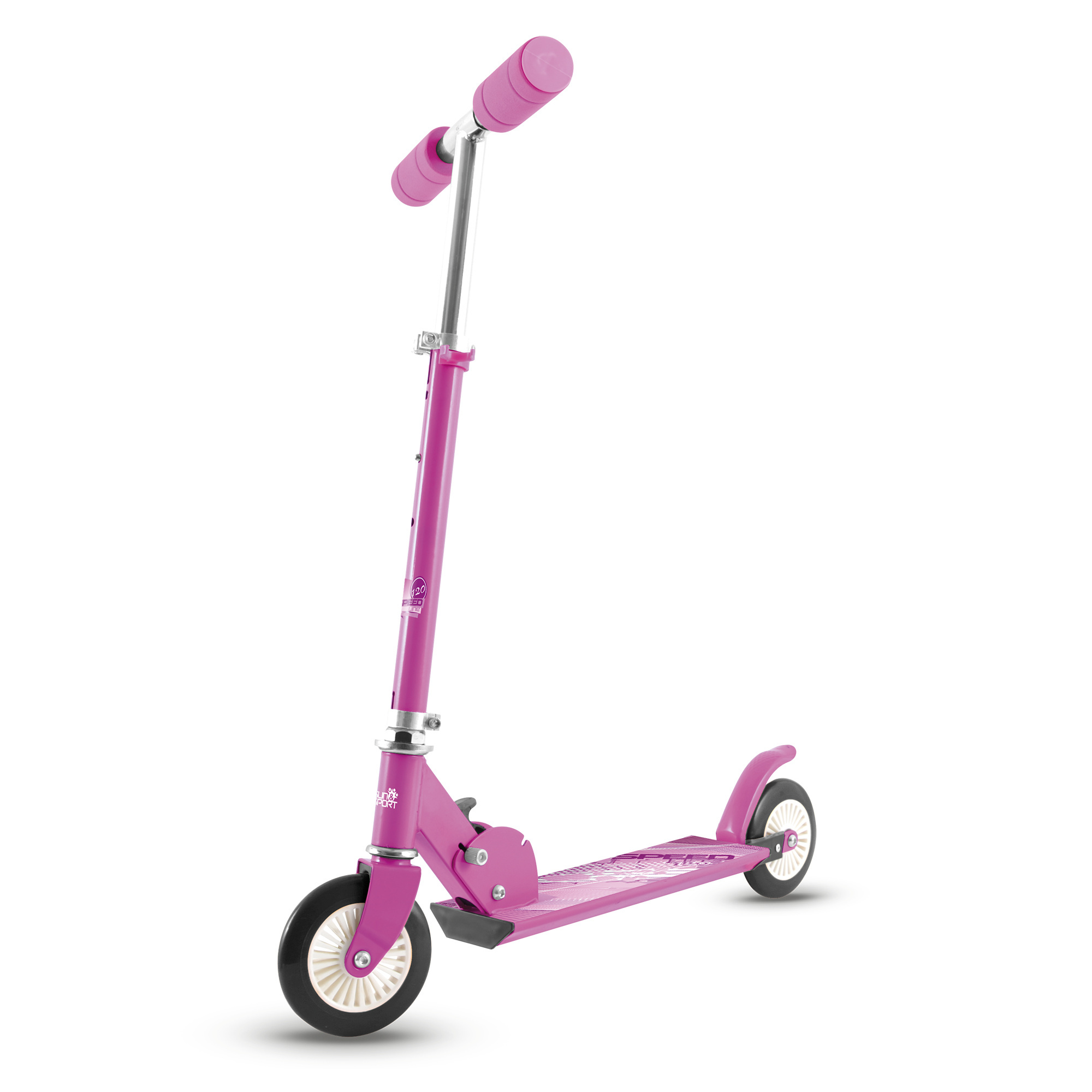 Monopattino speed line – ruote 120 mm - rosa - SUN&SPORT