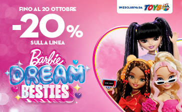 -20% sulla linea Barbie Dream Besties