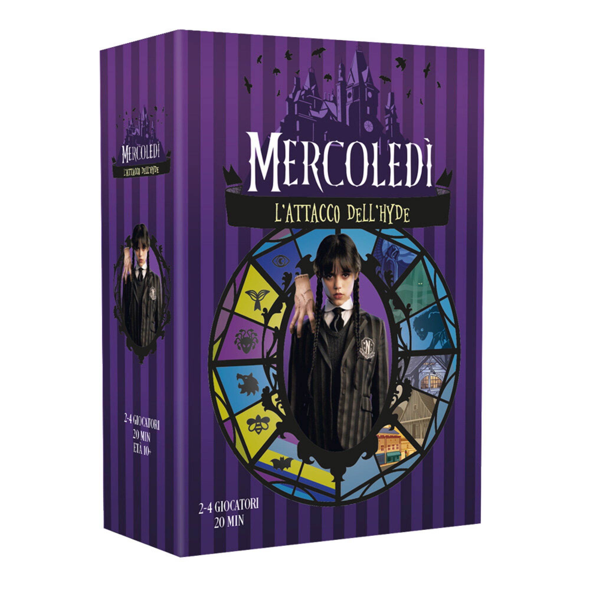 Mercoledì: l'attacco dell'hyde - gioco da tavolo - asmodee - MERCOLEDI