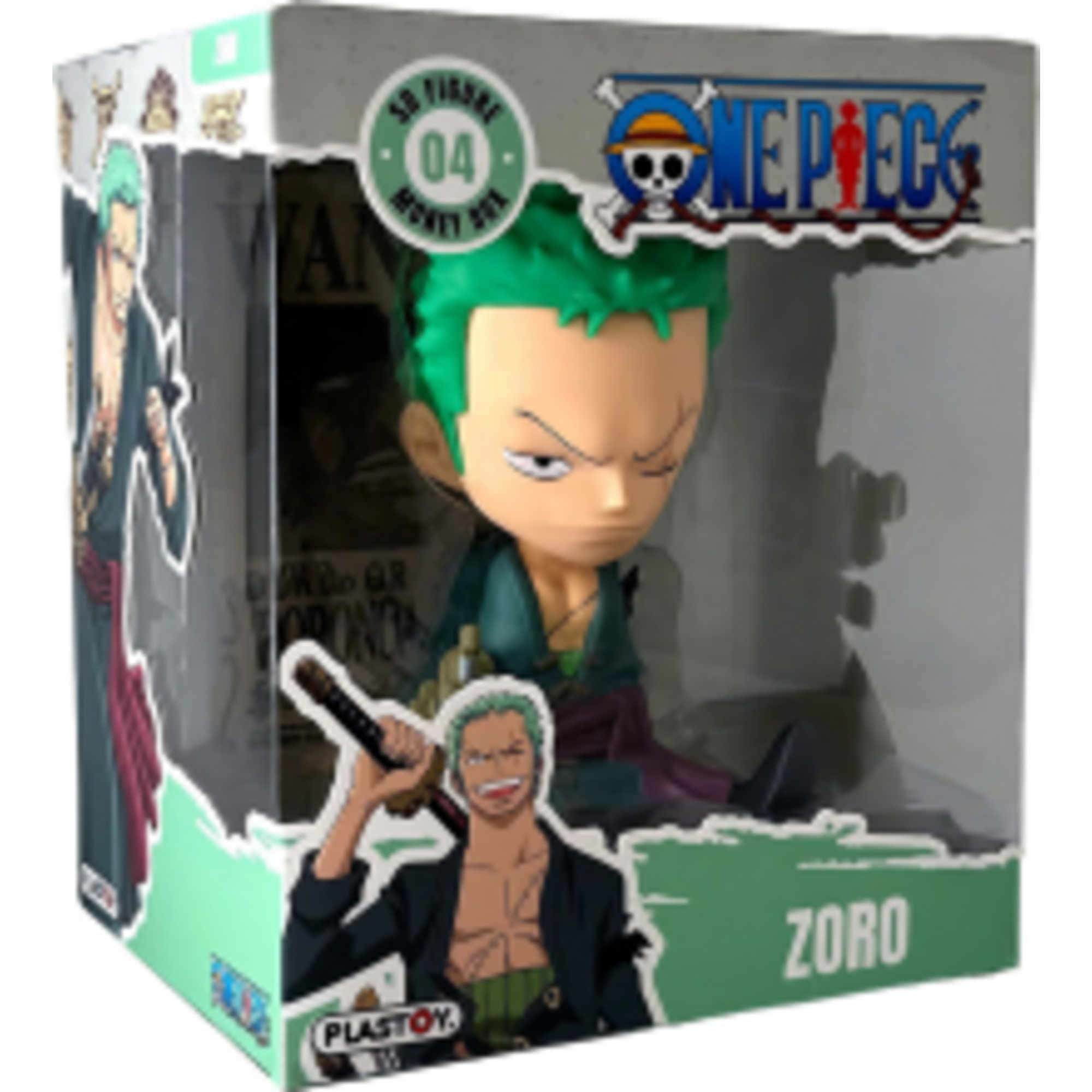 Salvadanaio one piece zoro v2 - collezione pop e colorata -design unico - ONE PIECE