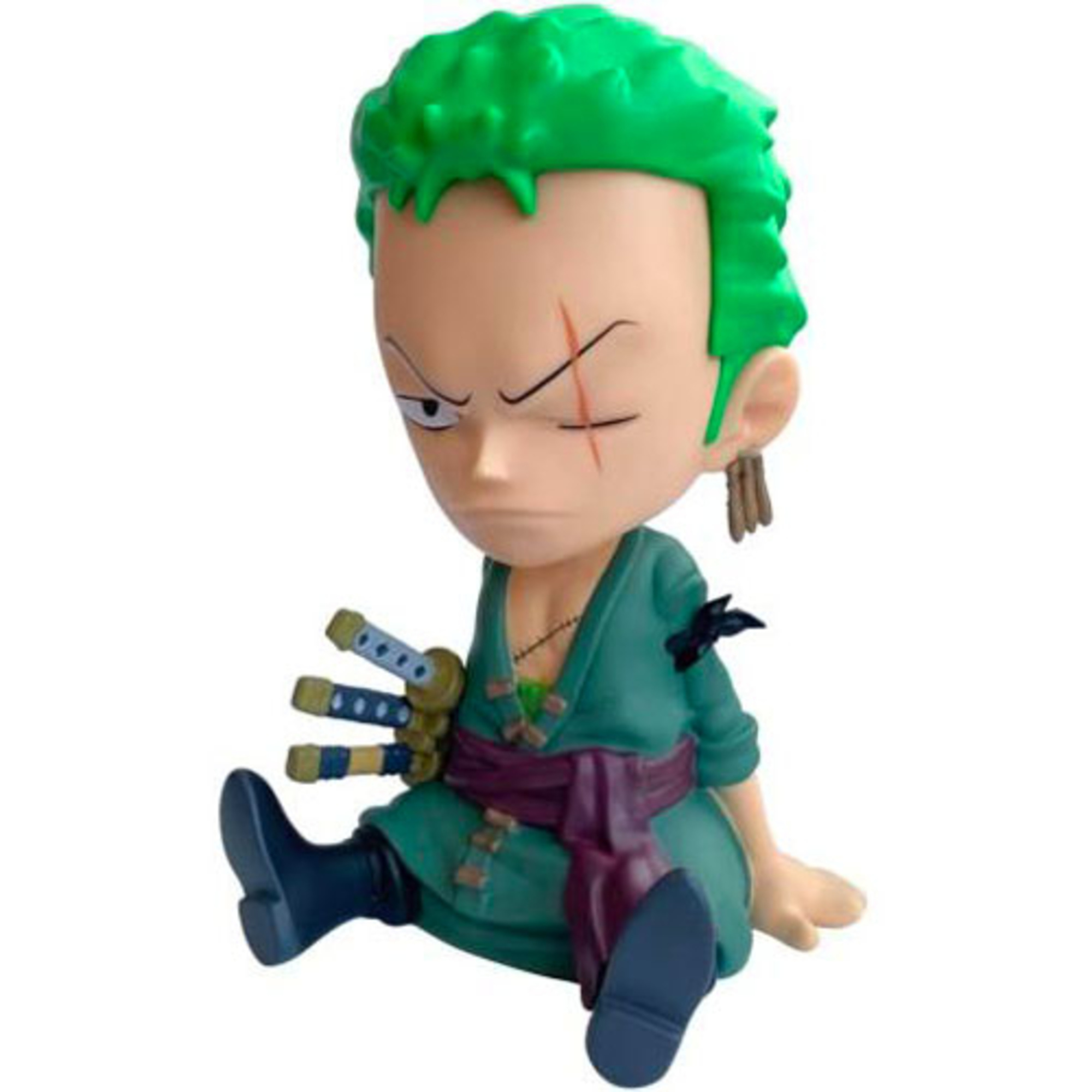 Salvadanaio one piece zoro v2 - collezione pop e colorata -design unico - ONE PIECE