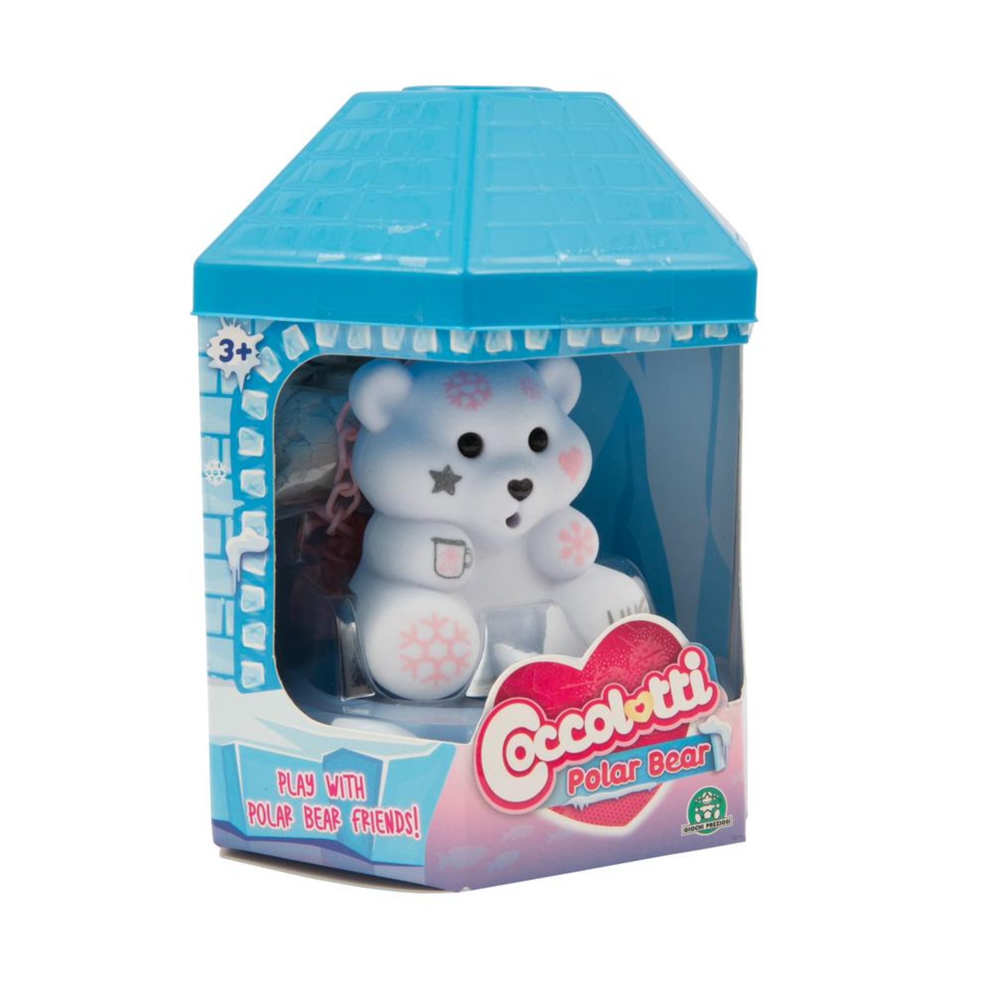 Coccolotti polar bear - peluche interattivo con base luminosa - effetti sonori e luminosi - assortito - COCCOLOTTI