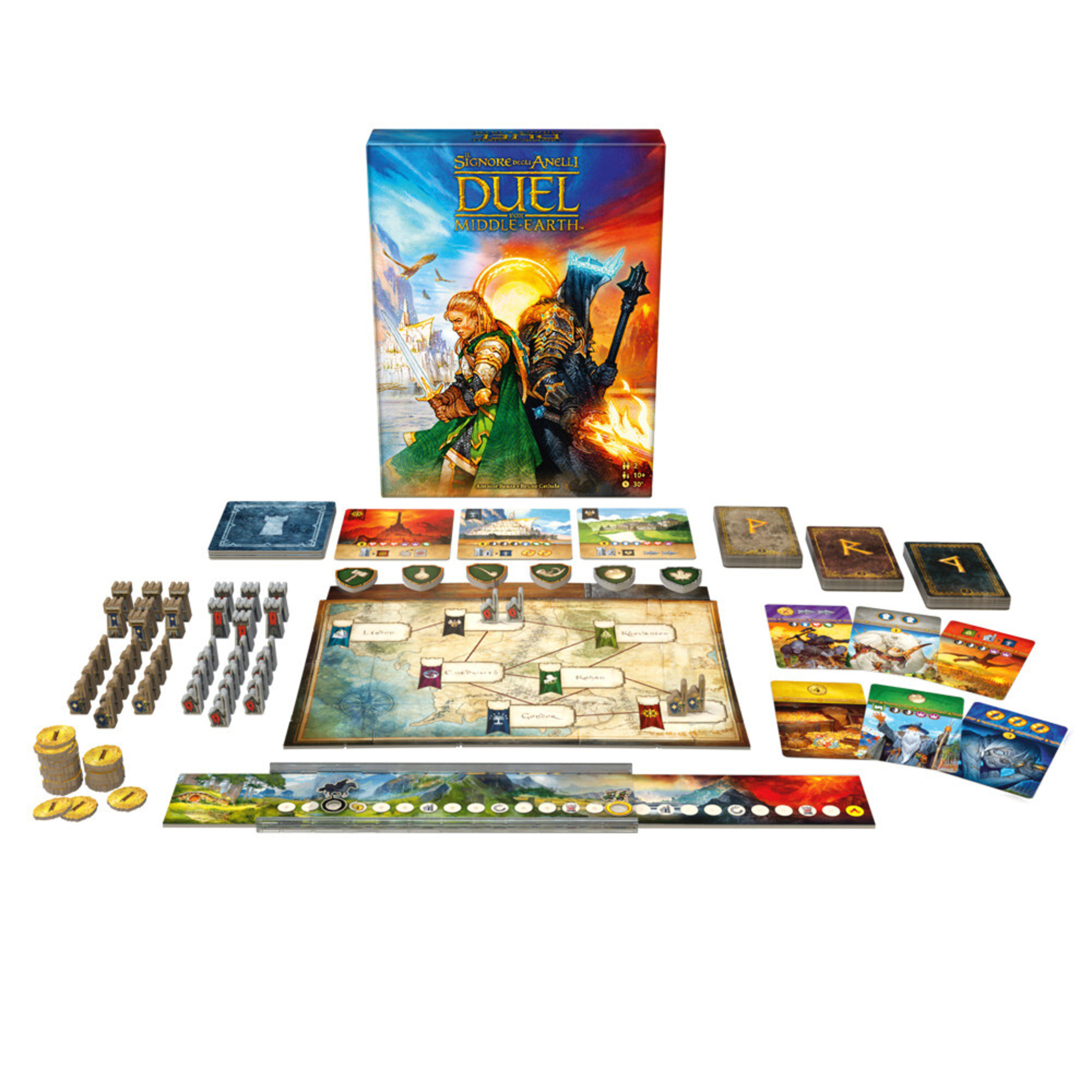 Il signore degli anelli: duel for middle-earth - gioco da tavolo - asmodee - ASMODEE