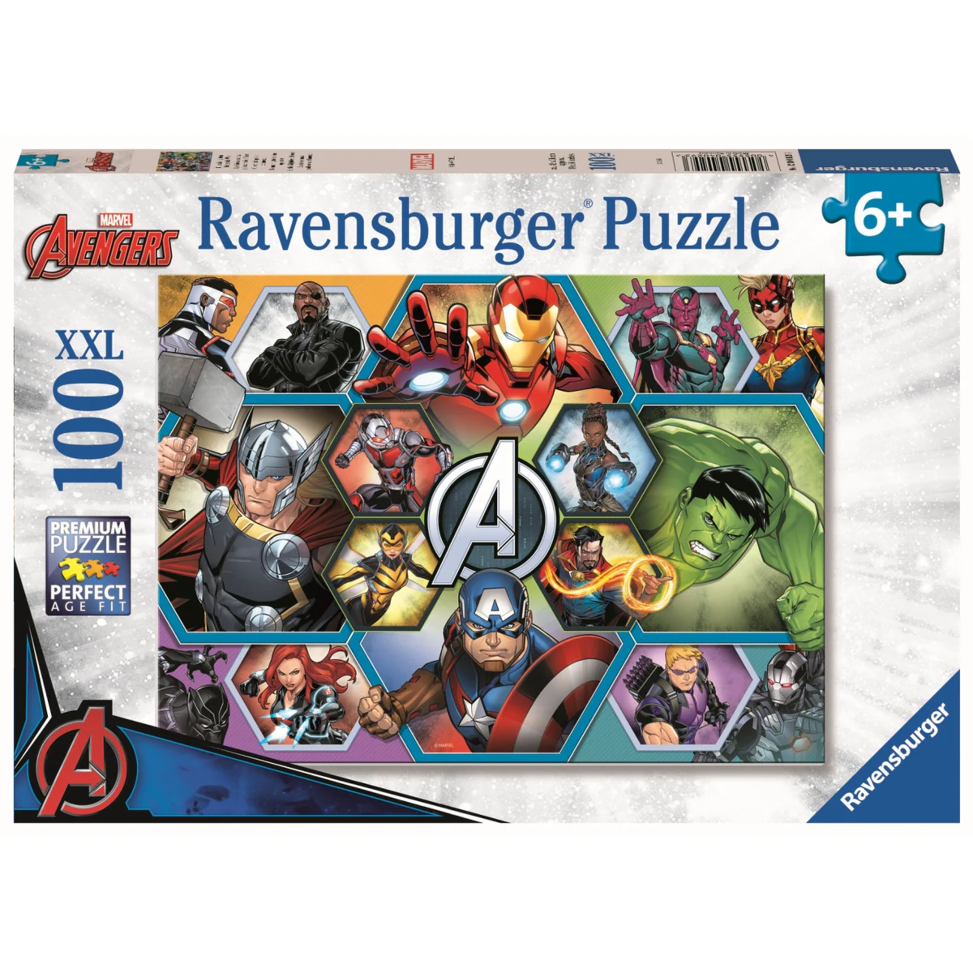 Ravensburger – puzzle 100 pezzi xxl – avengers - Avengers