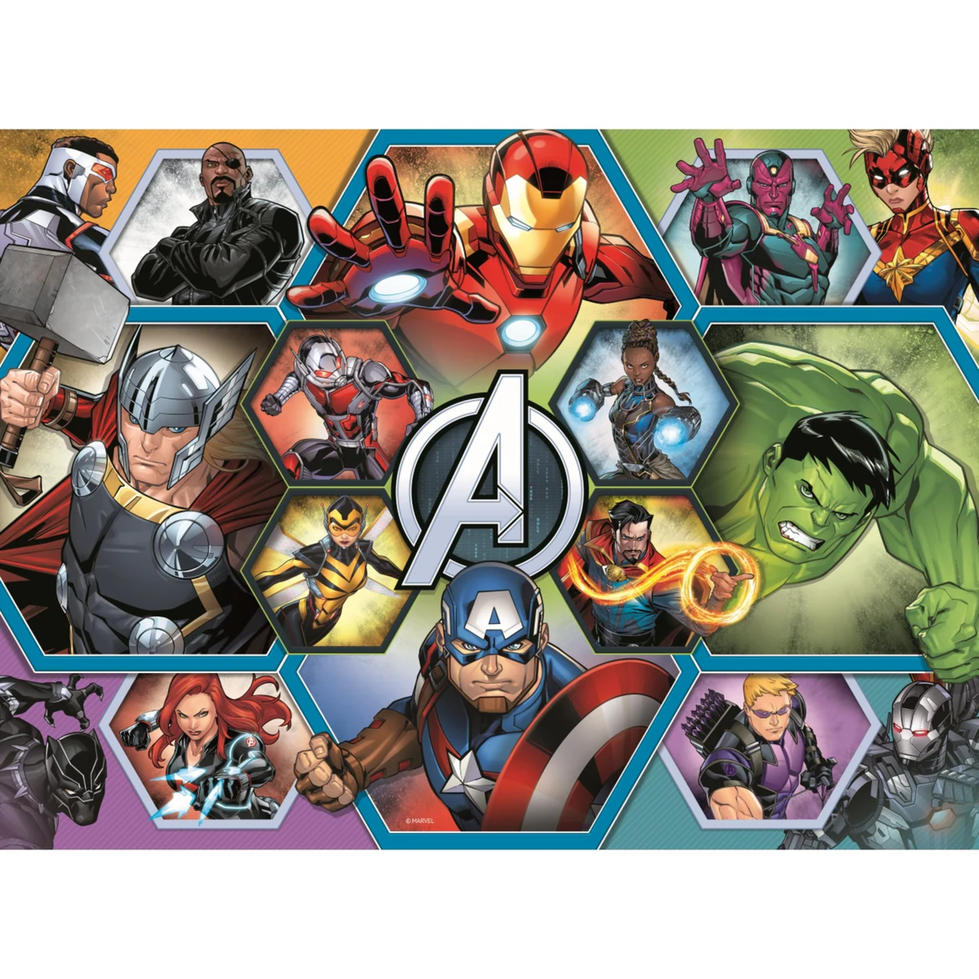 Ravensburger – puzzle 100 pezzi xxl – avengers - Avengers