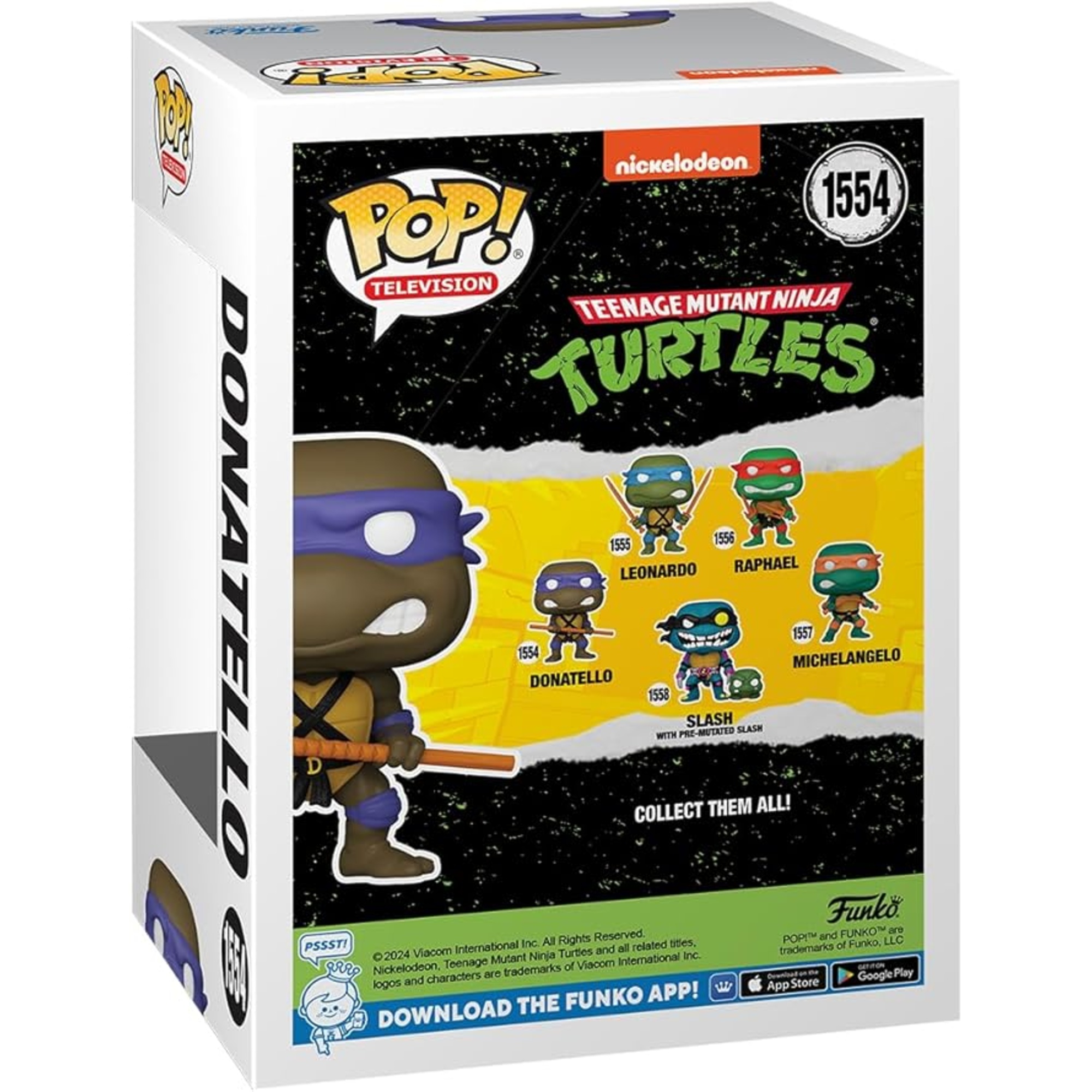 Funko pop - ninja turtles - donatello - 1554 - FUNKO POP!