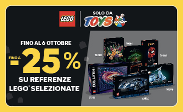 -25% SU SET SELEZIONATI LEGO!