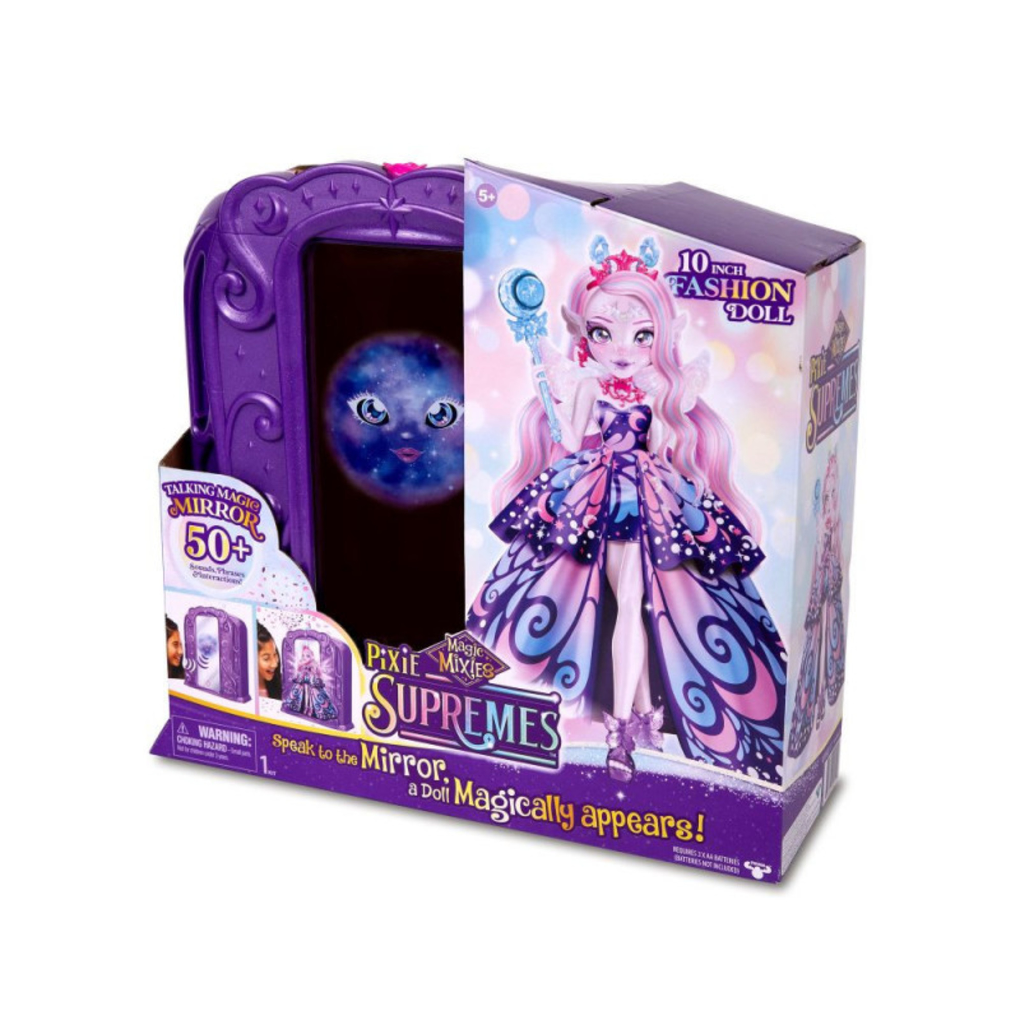 Magic mixies pixie supremes con specchio magico - bambola butterfly luna - mixies - MAGIC MIXIES