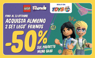 -50% sul secondo pezzo LEGO FRIENDS