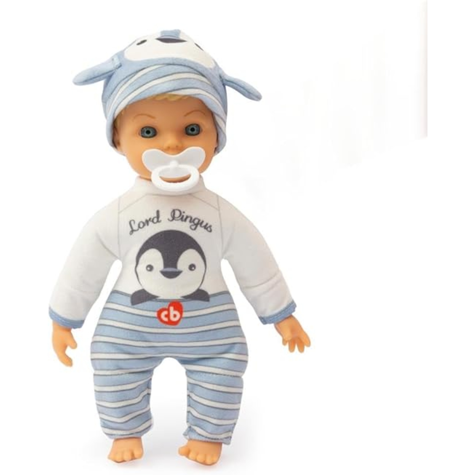 Cicciobello my love - bambola 24 cm con cappellino pinguino e ciuccio - per bambini 2+ - giochi preziosi - Cicciobello