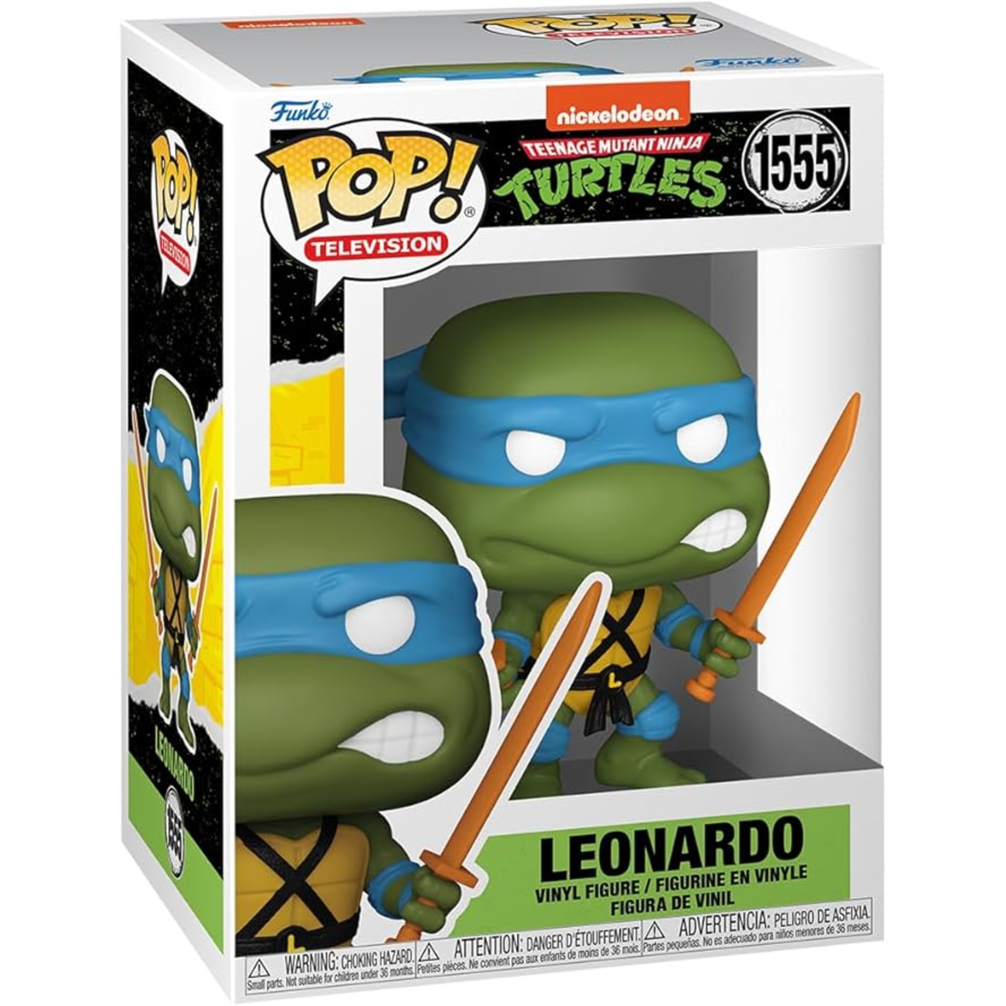 Funko pop - ninja turtles - leonardo - 1555 - FUNKO POP!