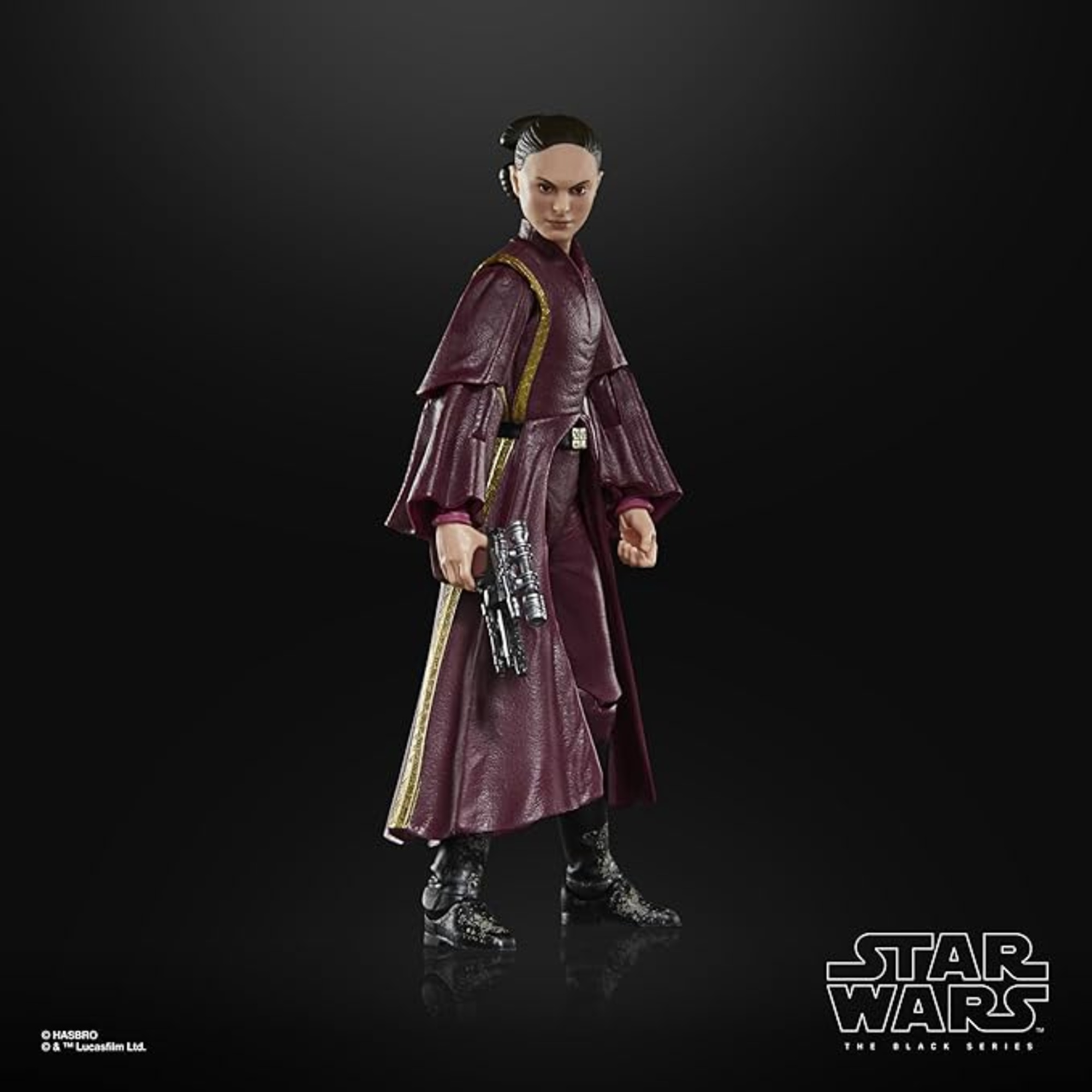 Action figure hasbro star wars the black series padmé amidala 15 cm, collezionabile per adulti - Star Wars