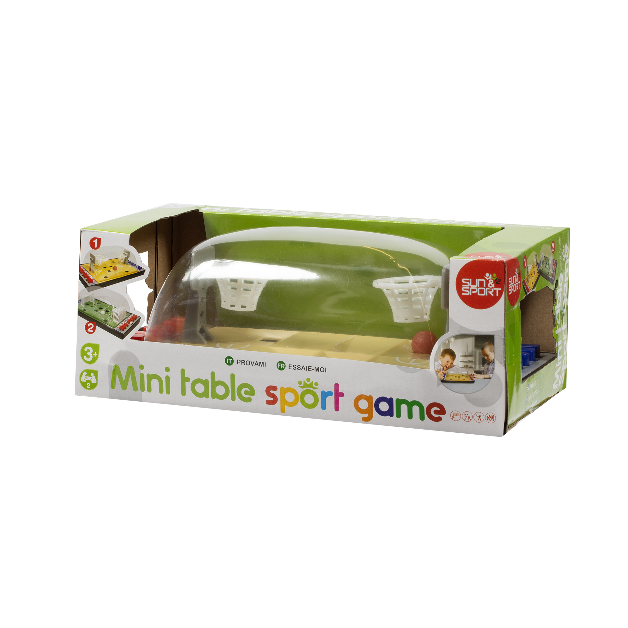 Mini table sport game  assortito– gioca a calcio o basket ovunque - sun & sport - SUN&SPORT