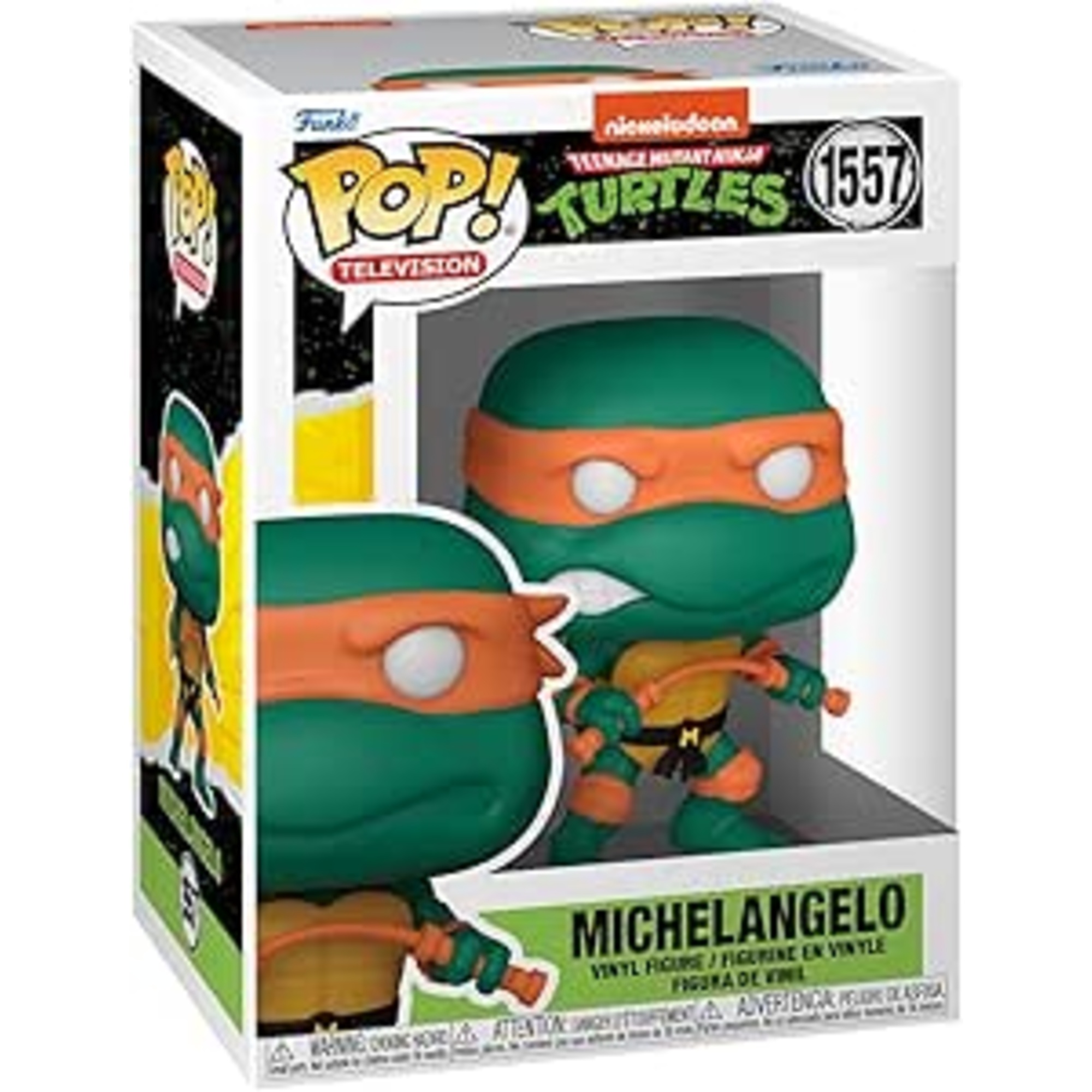 Funko pop - ninja turtles - michelangelo - 1557 - TURTLES NINJA