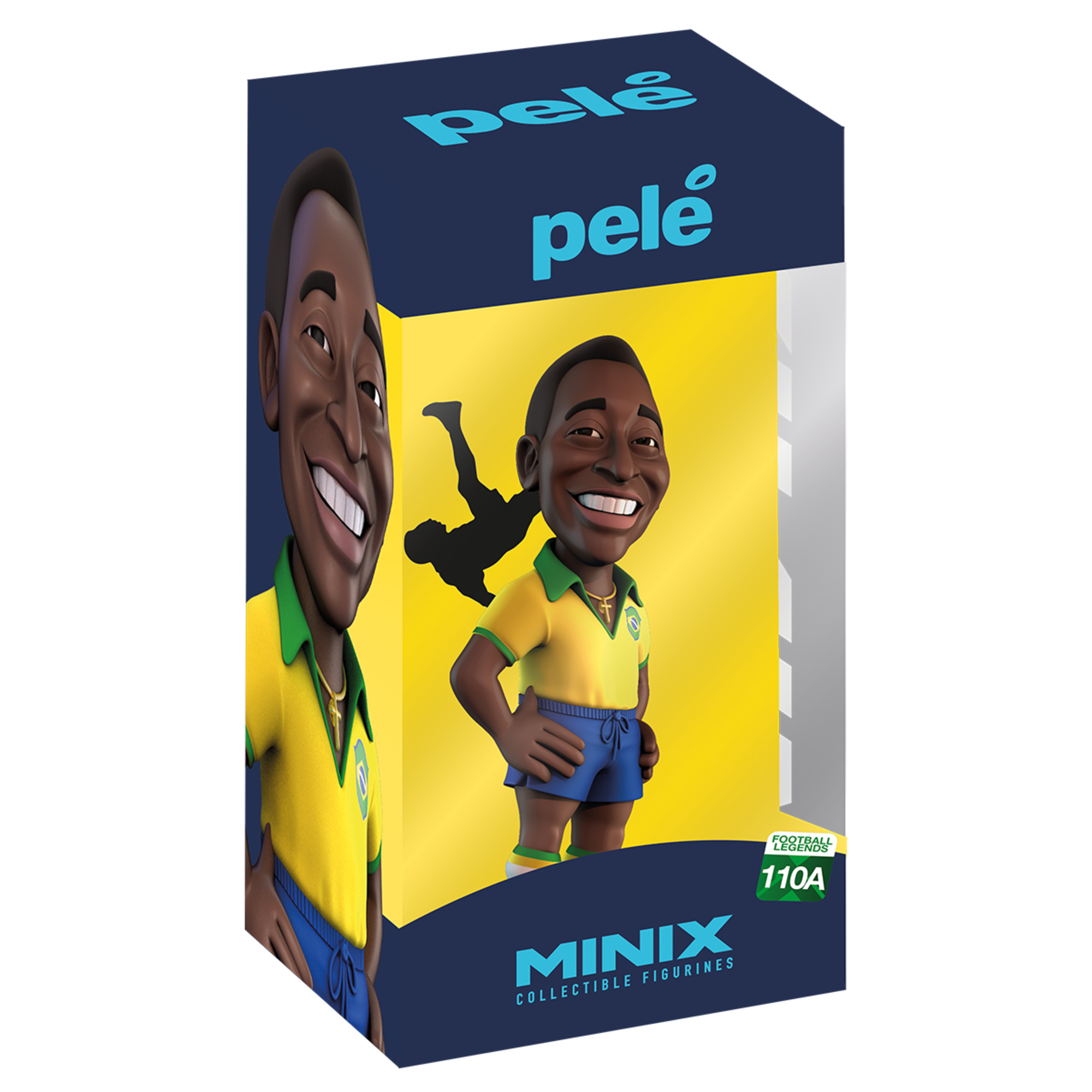 Minix collectible figurines - pele' - brasile - 