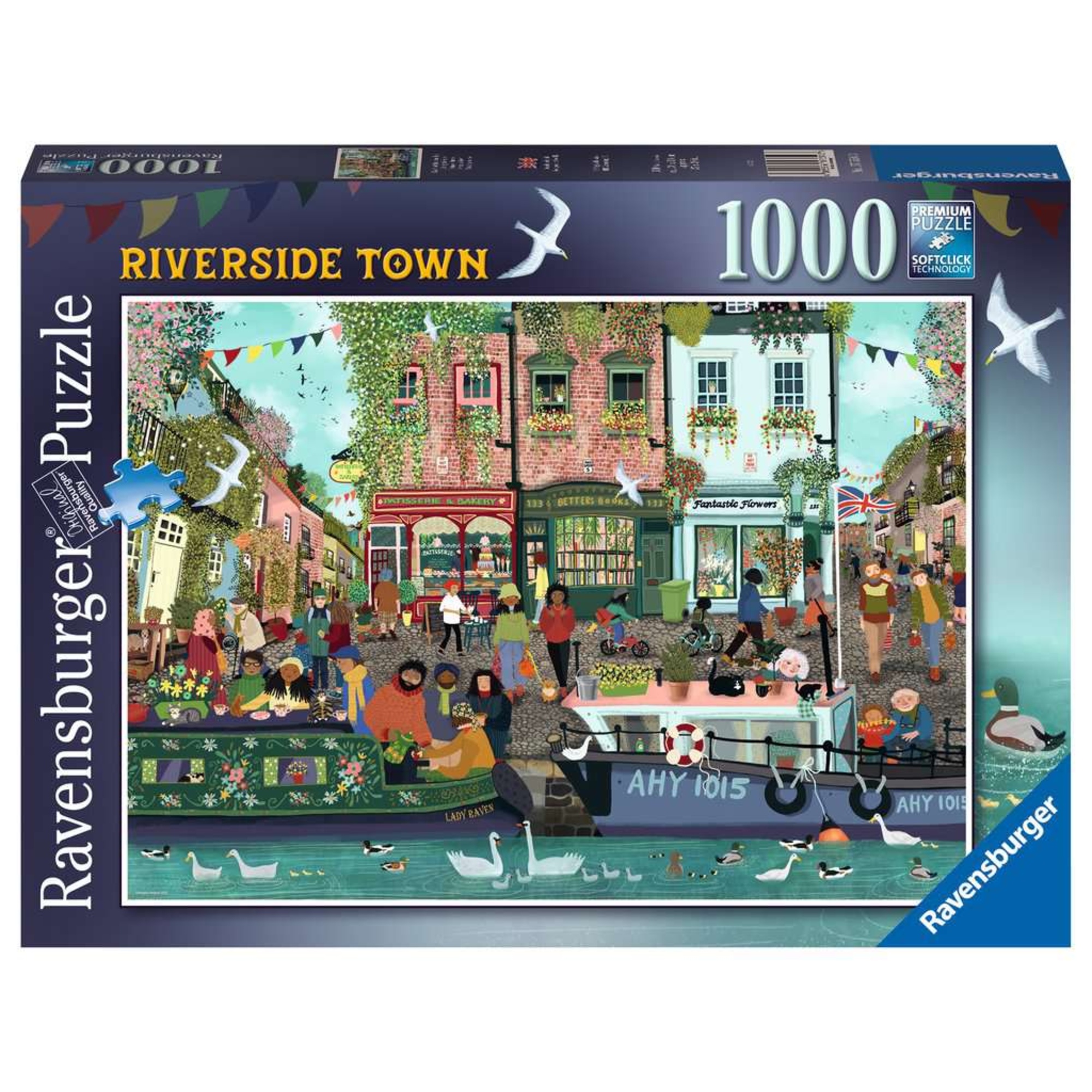 Puzzle 1000 pezzi lungo il fiume - puzzle ravensburger per adulti - RAVENSBURGER