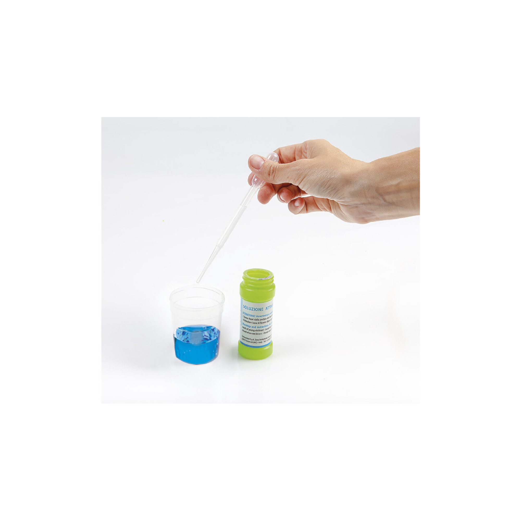 Scienza e gioco lab - slime fluo - clementoni - CLEMENTONI