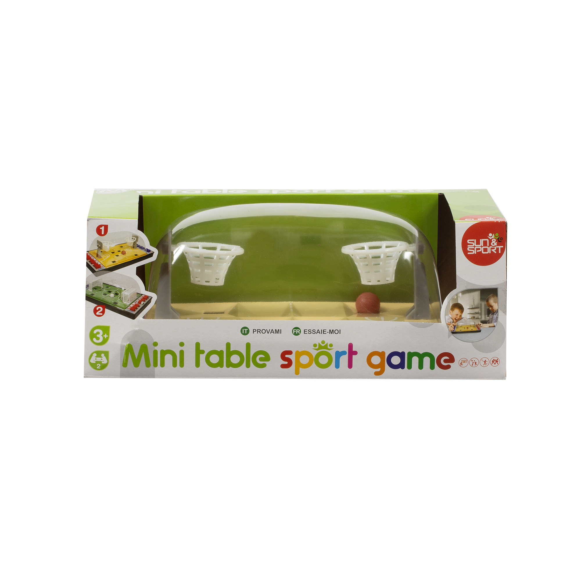 Mini table sport game  assortito– gioca a calcio o basket ovunque - sun & sport - SUN&SPORT