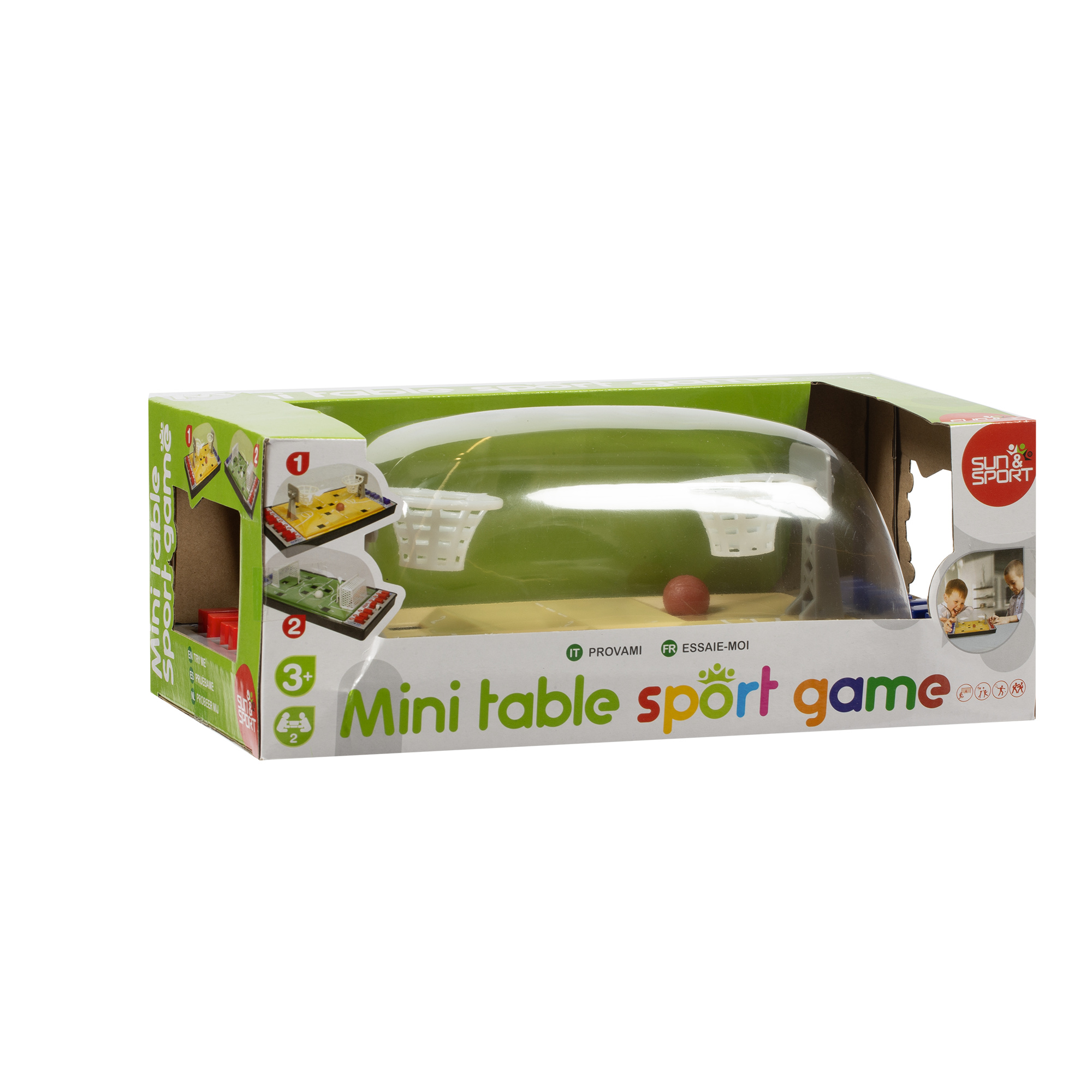 Mini table sport game  assortito– gioca a calcio o basket ovunque - sun & sport - SUN&SPORT