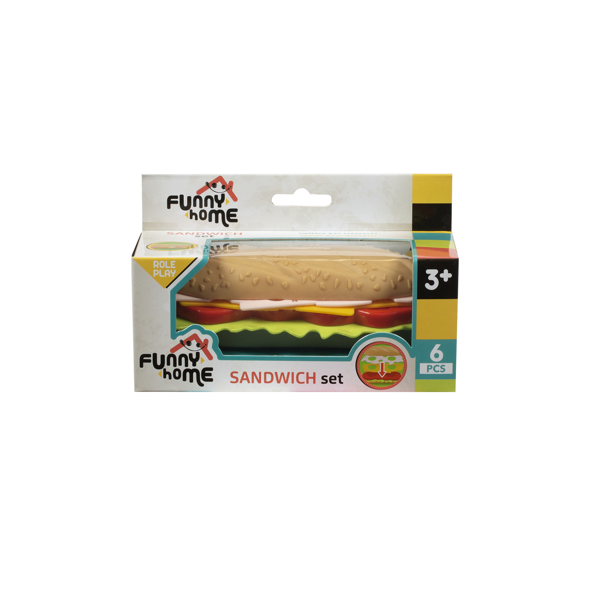 Set panino sandwich - funny home - FUNNY HOME