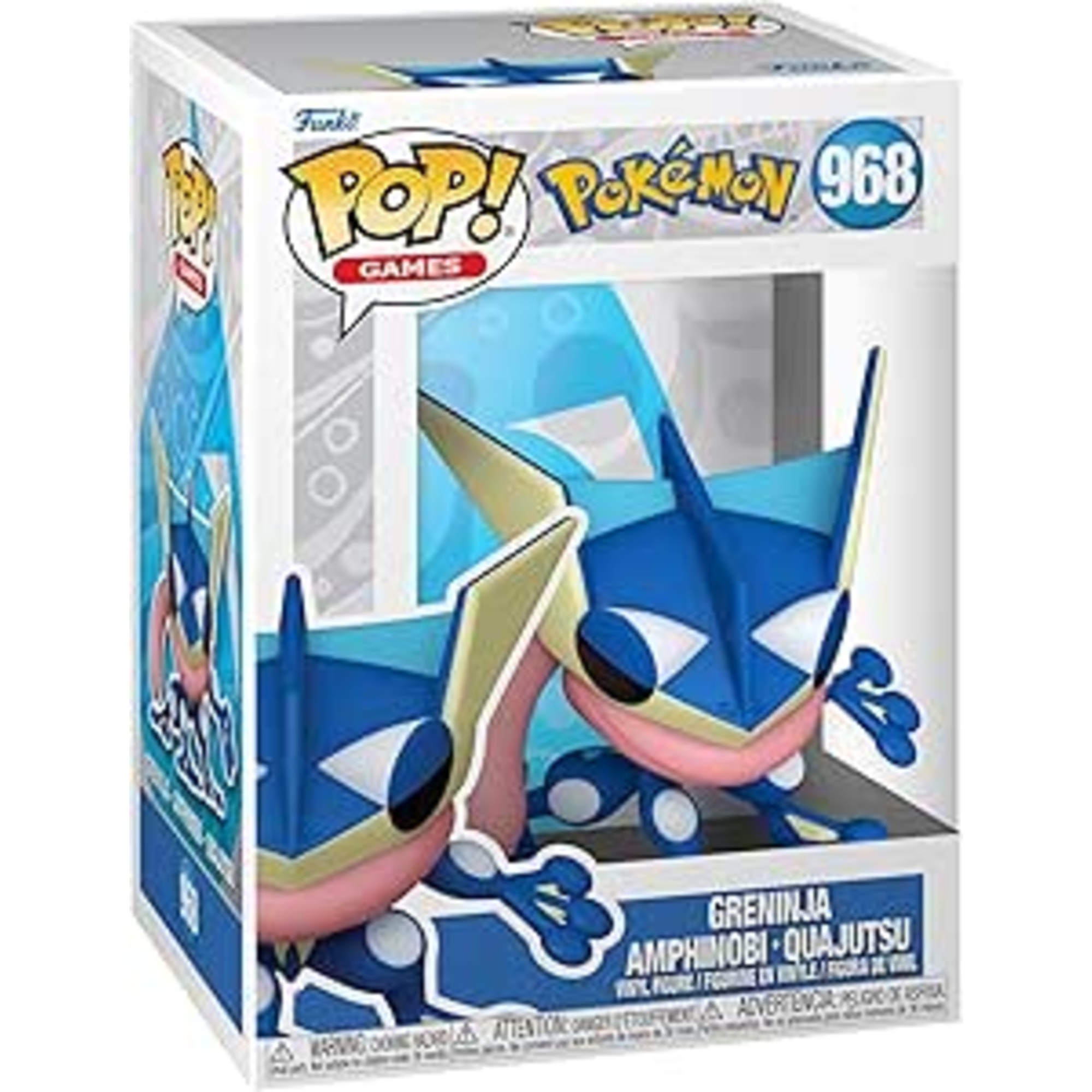 Funko pop - pokémon - greninja - 968 - POKEMON